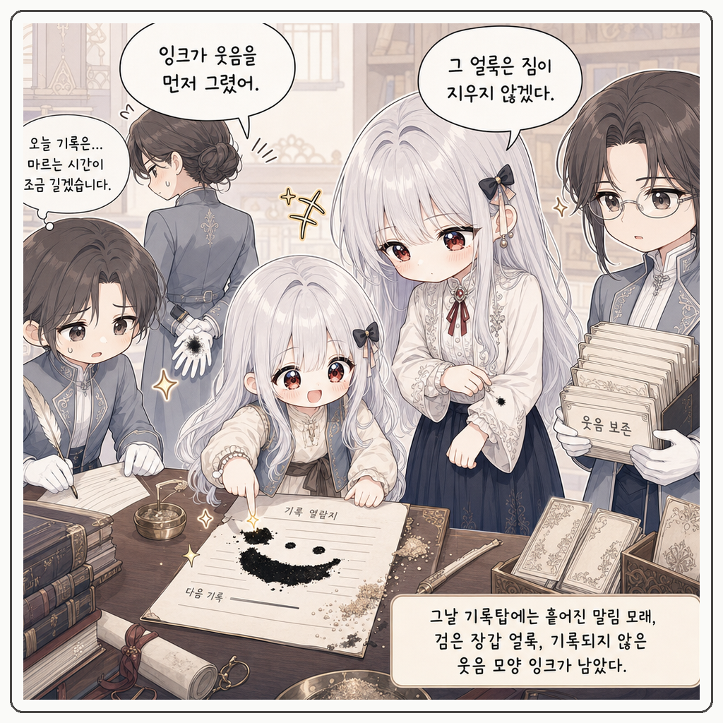 잉크가 웃음을 먼저 번졌다 004컷