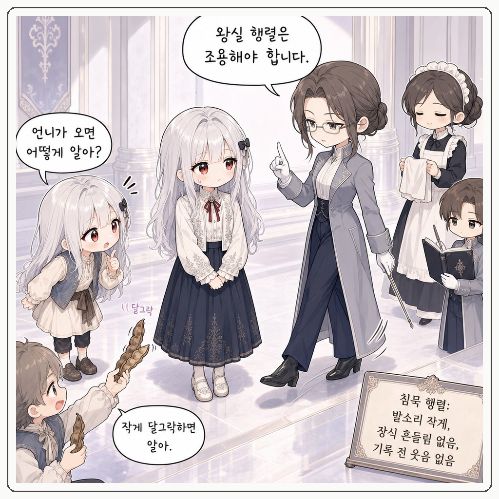 조용한 줄이 달그락했다 001컷