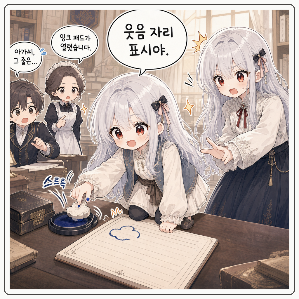 웃음 도장이 번졌다 002컷