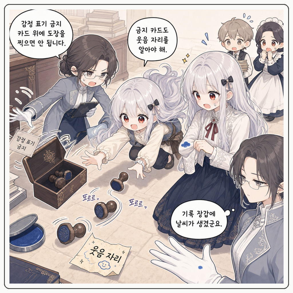 웃음 도장이 번졌다 003컷