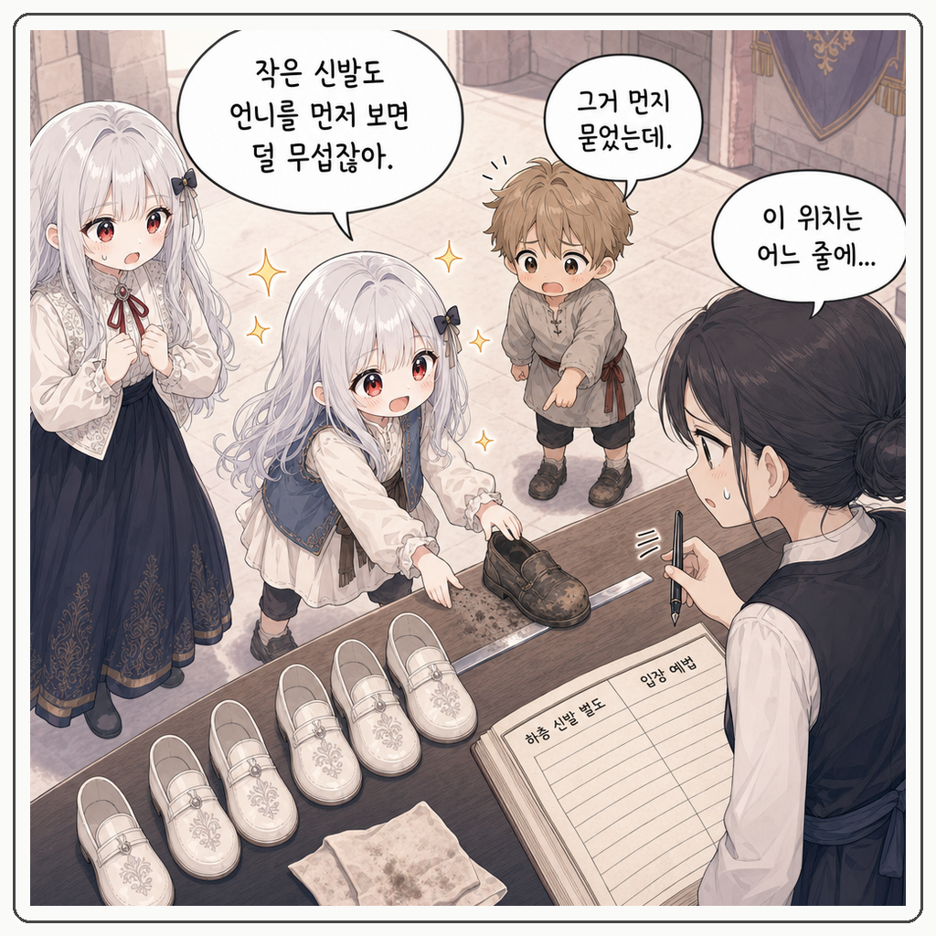 작은 신발이 먼저 인사했다 002컷