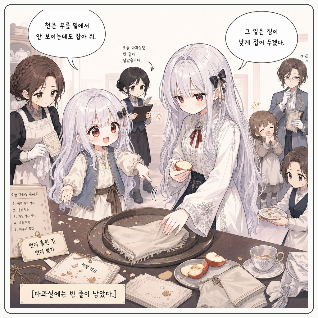 냅킨이 먼저 무릎에 앉았다 004컷