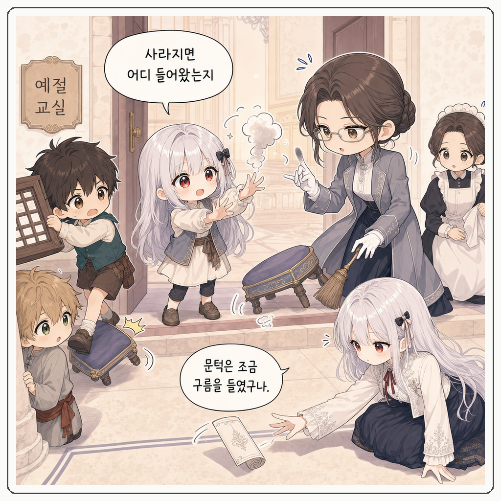 문턱 먼지가 먼저 들어왔다 003컷