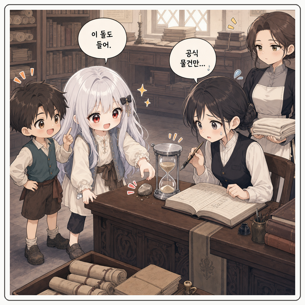 모래가 먼저 떨어졌다 002컷