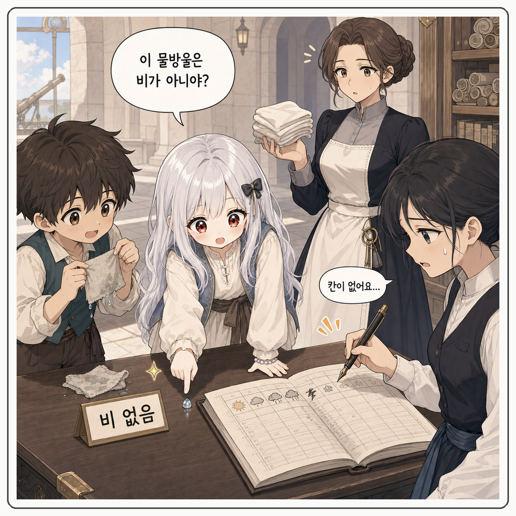 맑음 카드가 먼저 젖었다 002컷