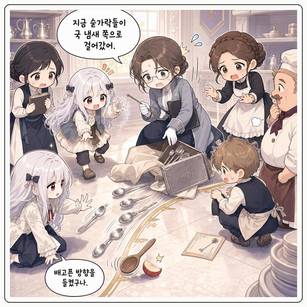 작은 숟가락이 먼저 국을 찾았다 003컷