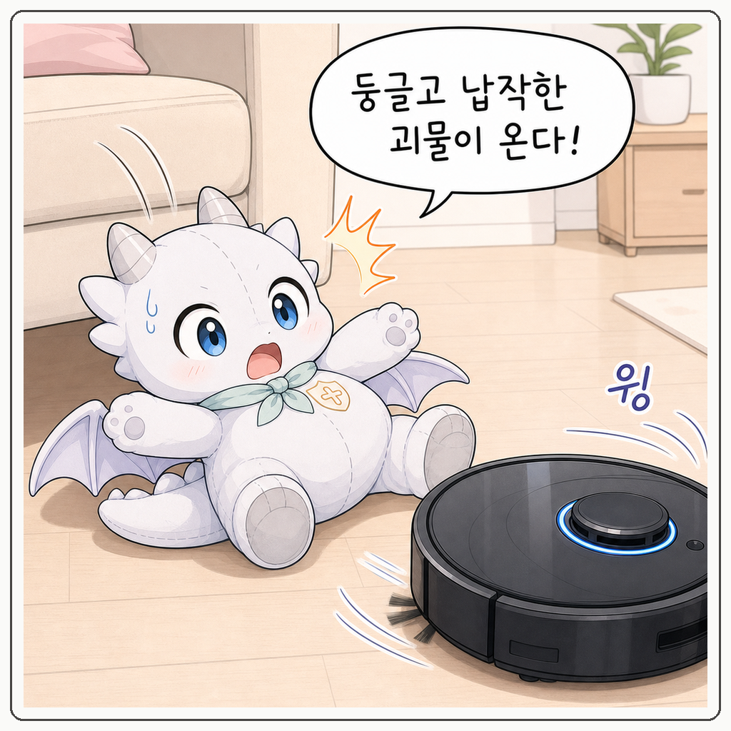 로봇 청소기는 드래곤을 삼키지 못한다 002컷
