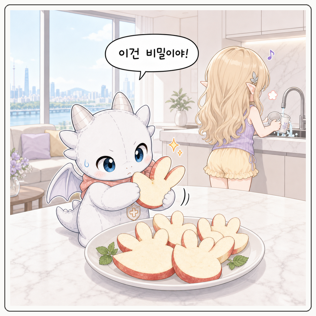 기록되지 않는 사과 조각 001컷