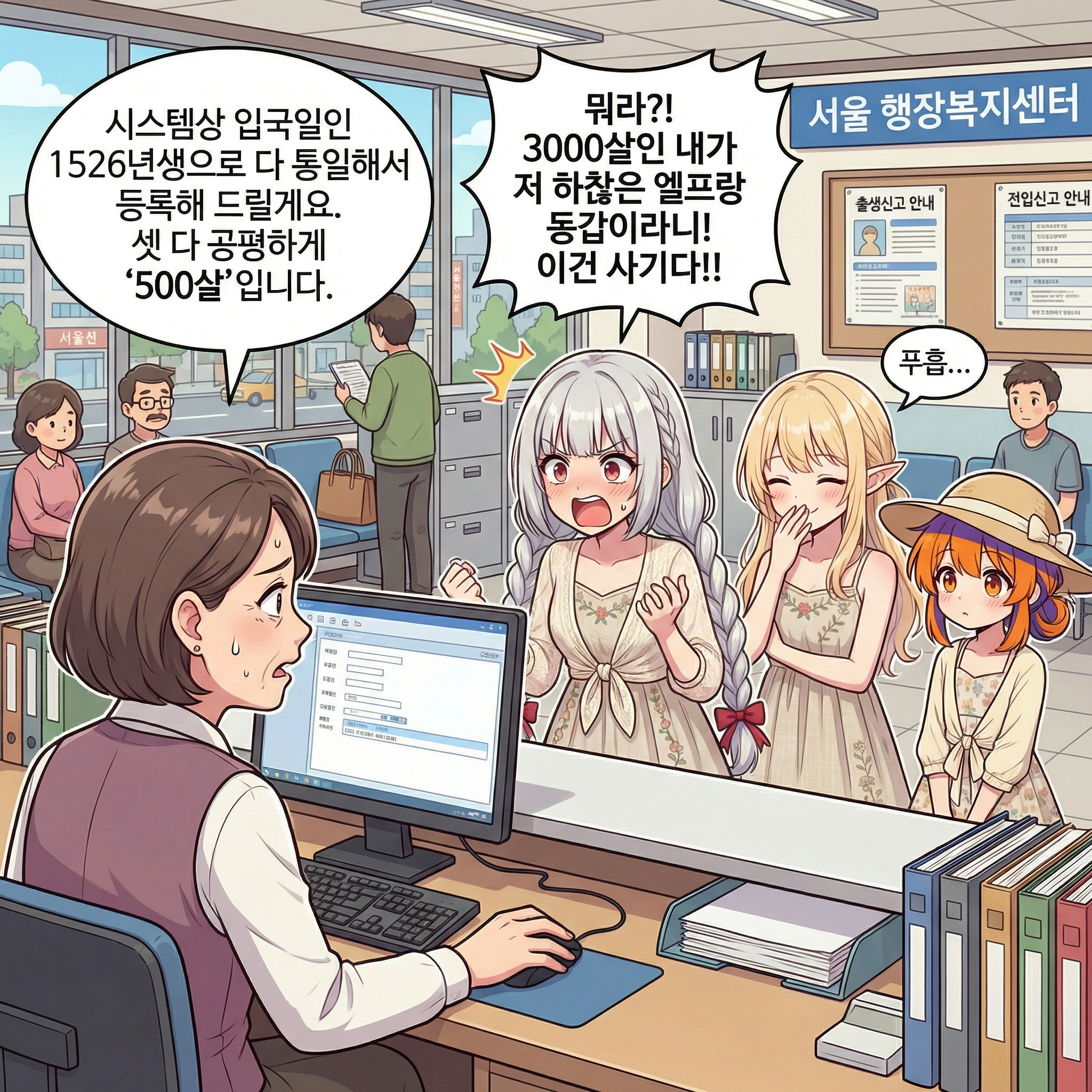 K-행정의 매운맛 (부제: 공평한 500살) 005컷