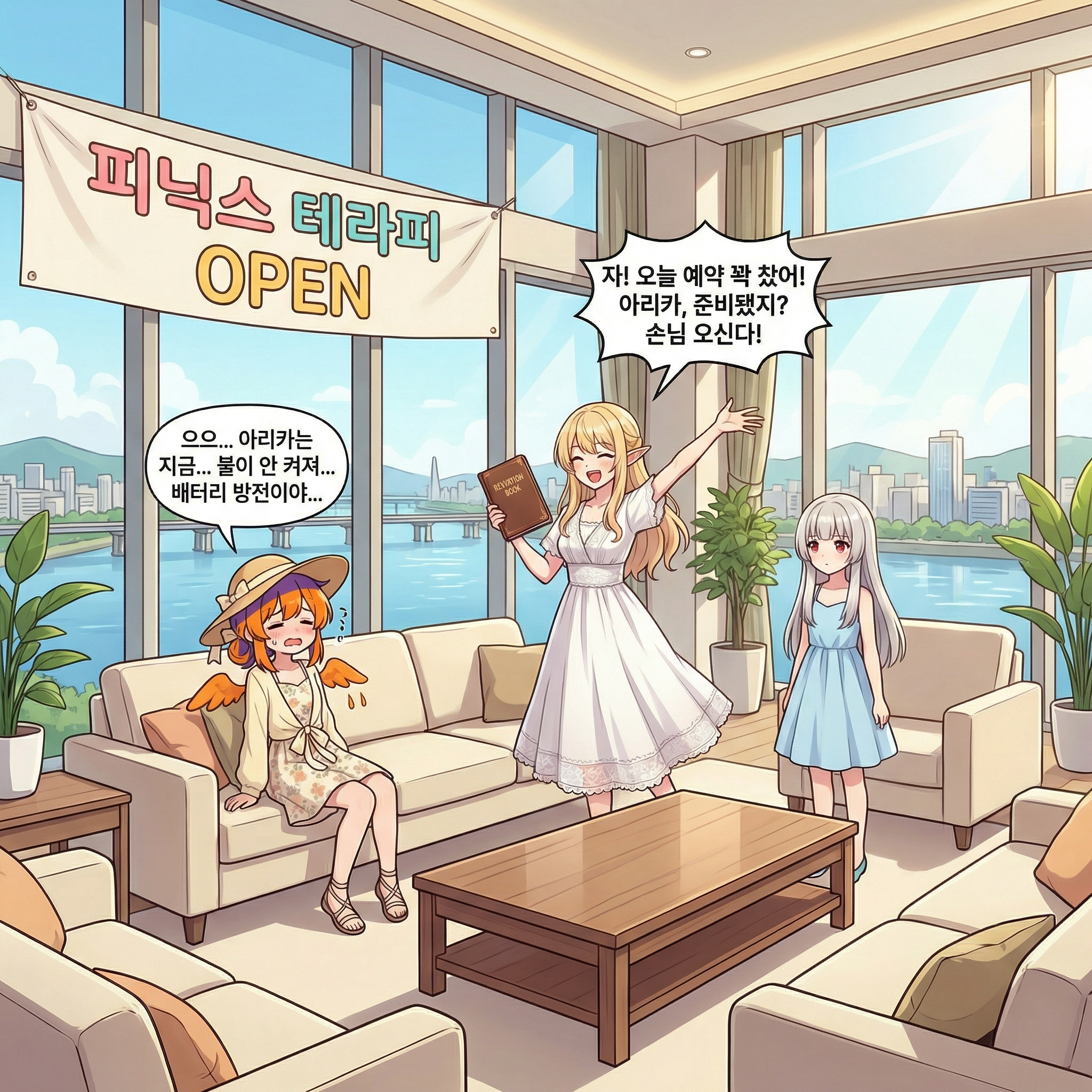 간병의 연금술사 (부제: 물주를 살려라) 001컷