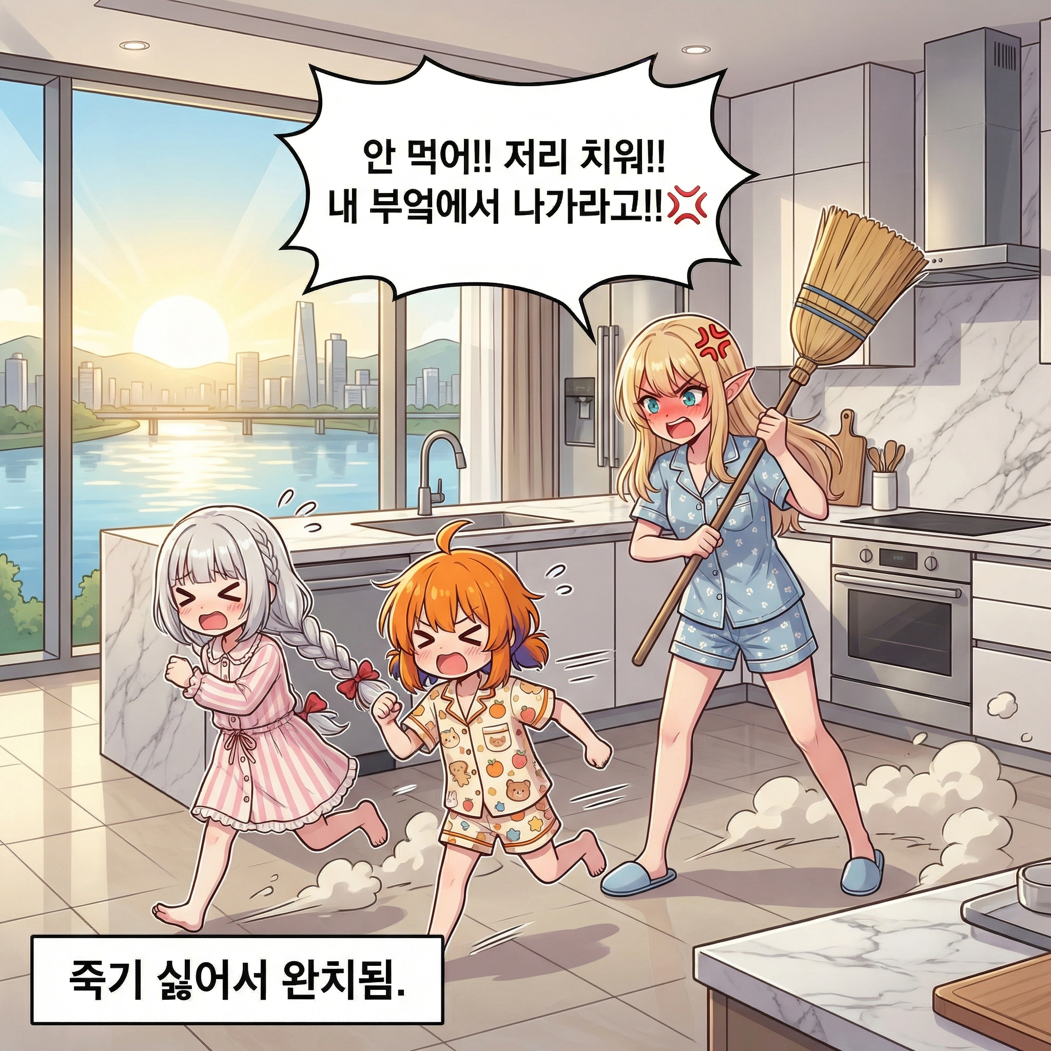 서열 1위의 위엄 (부제: 짐승도 알아본다) 008컷