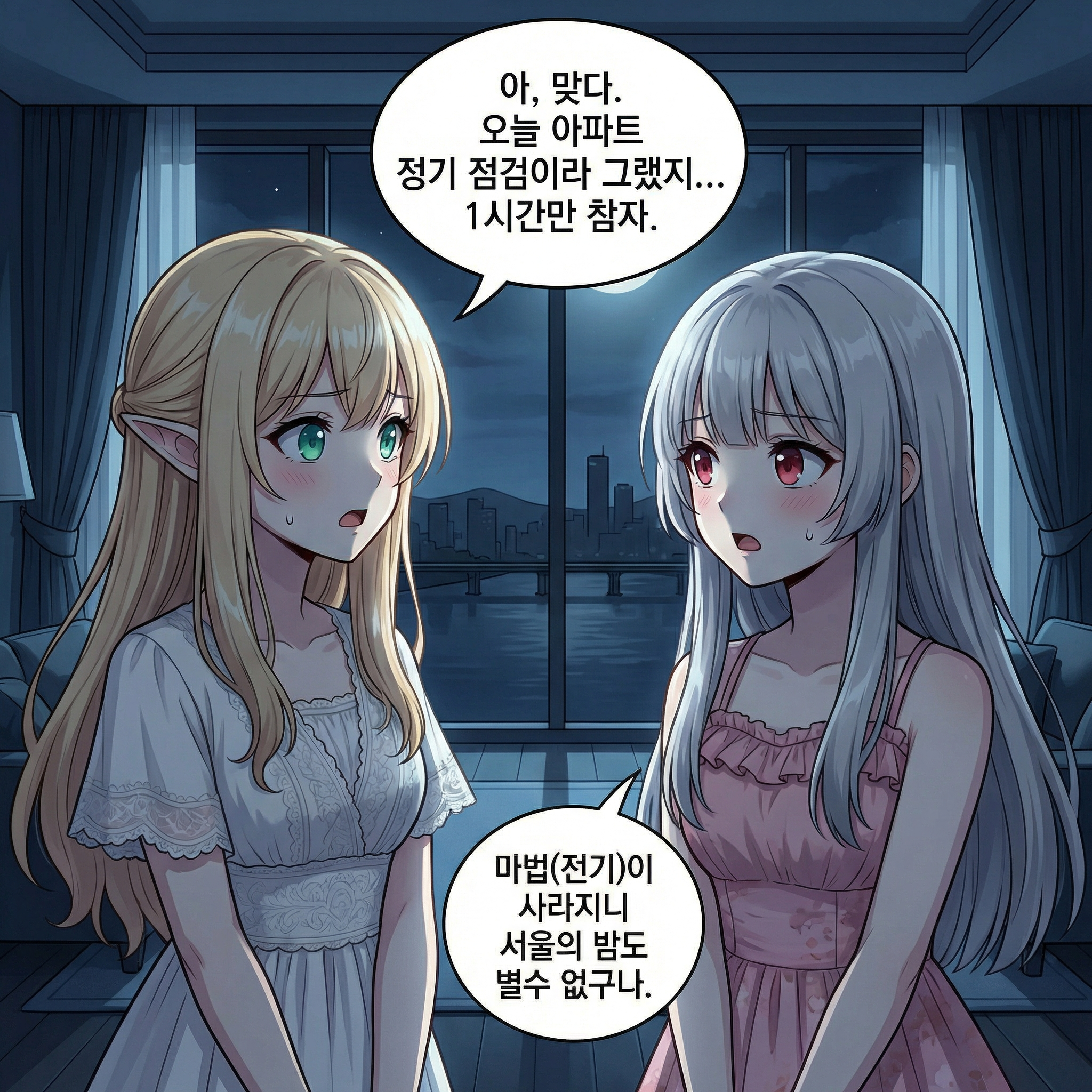 그림자 인형극 (부제: 내 작은 손의 용) 001컷