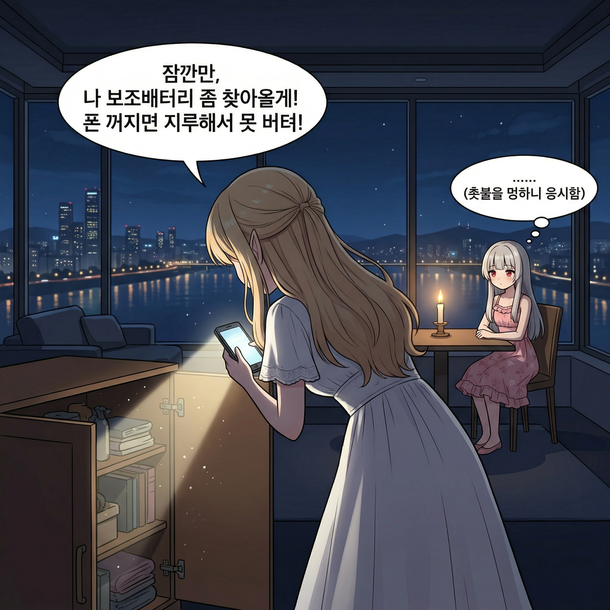 그림자 인형극 (부제: 내 작은 손의 용) 002컷