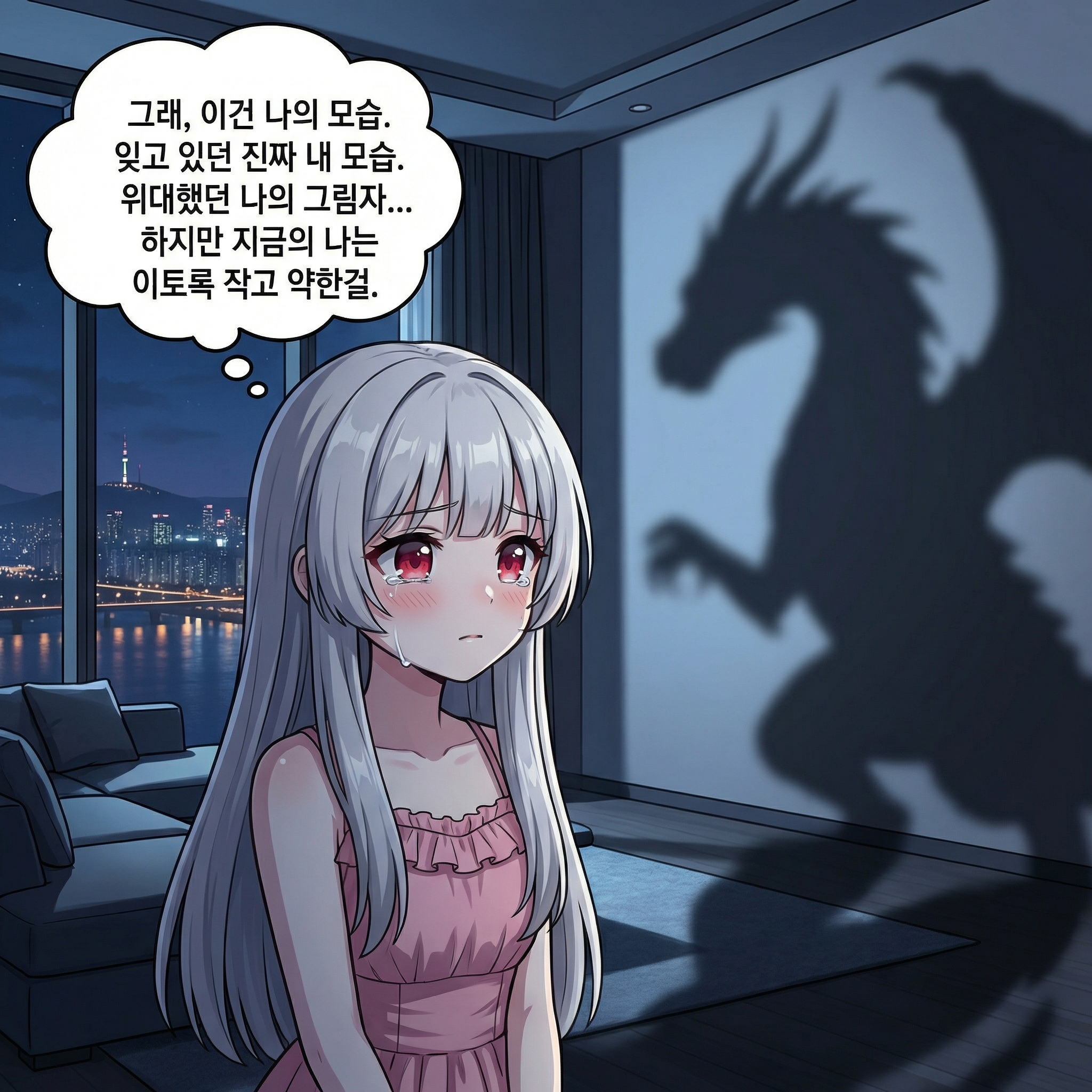 그림자 인형극 (부제: 내 작은 손의 용) 007컷