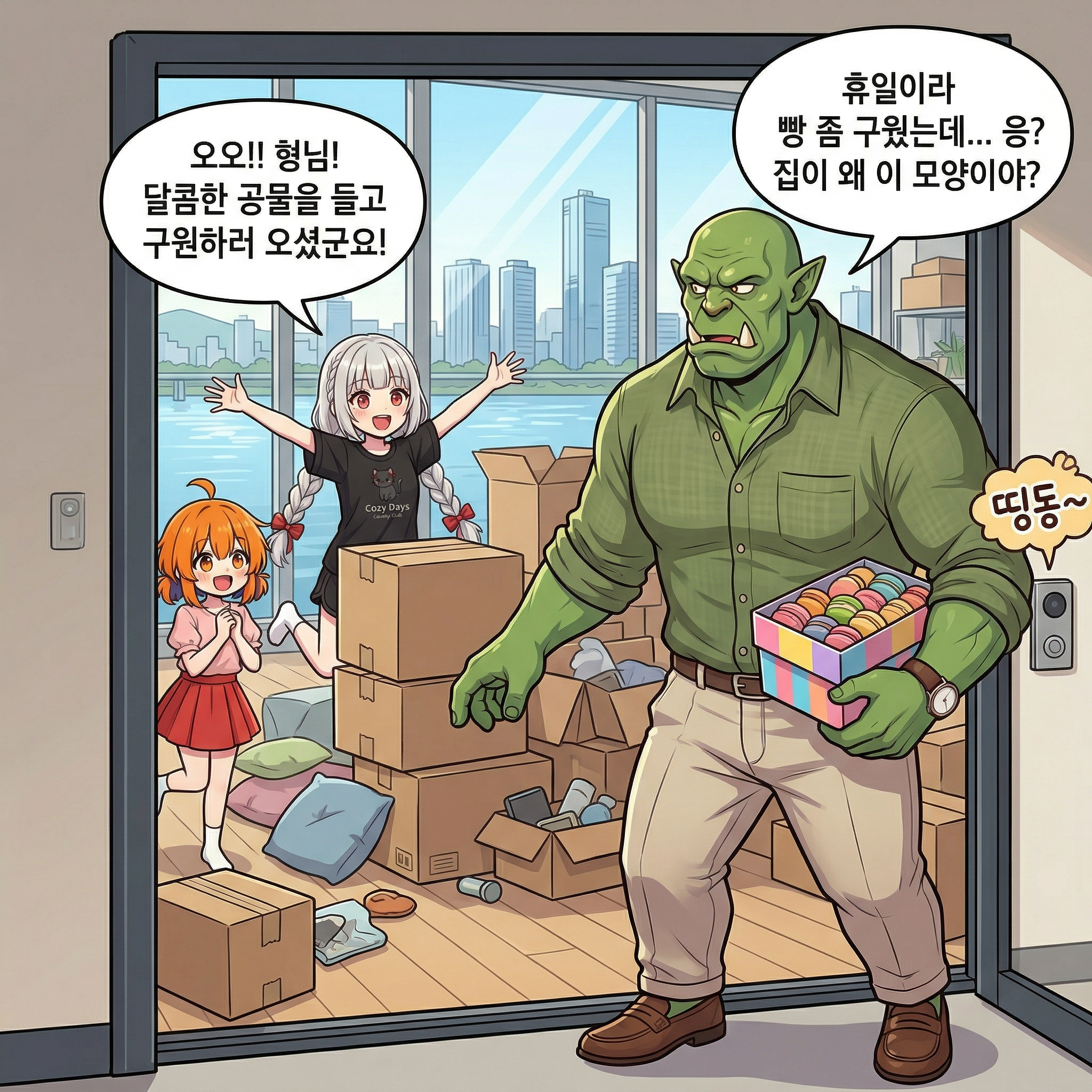 88화: 차원의 장막이 걷히는 날 (부제: 코리안 매직 팬케이크) 008컷