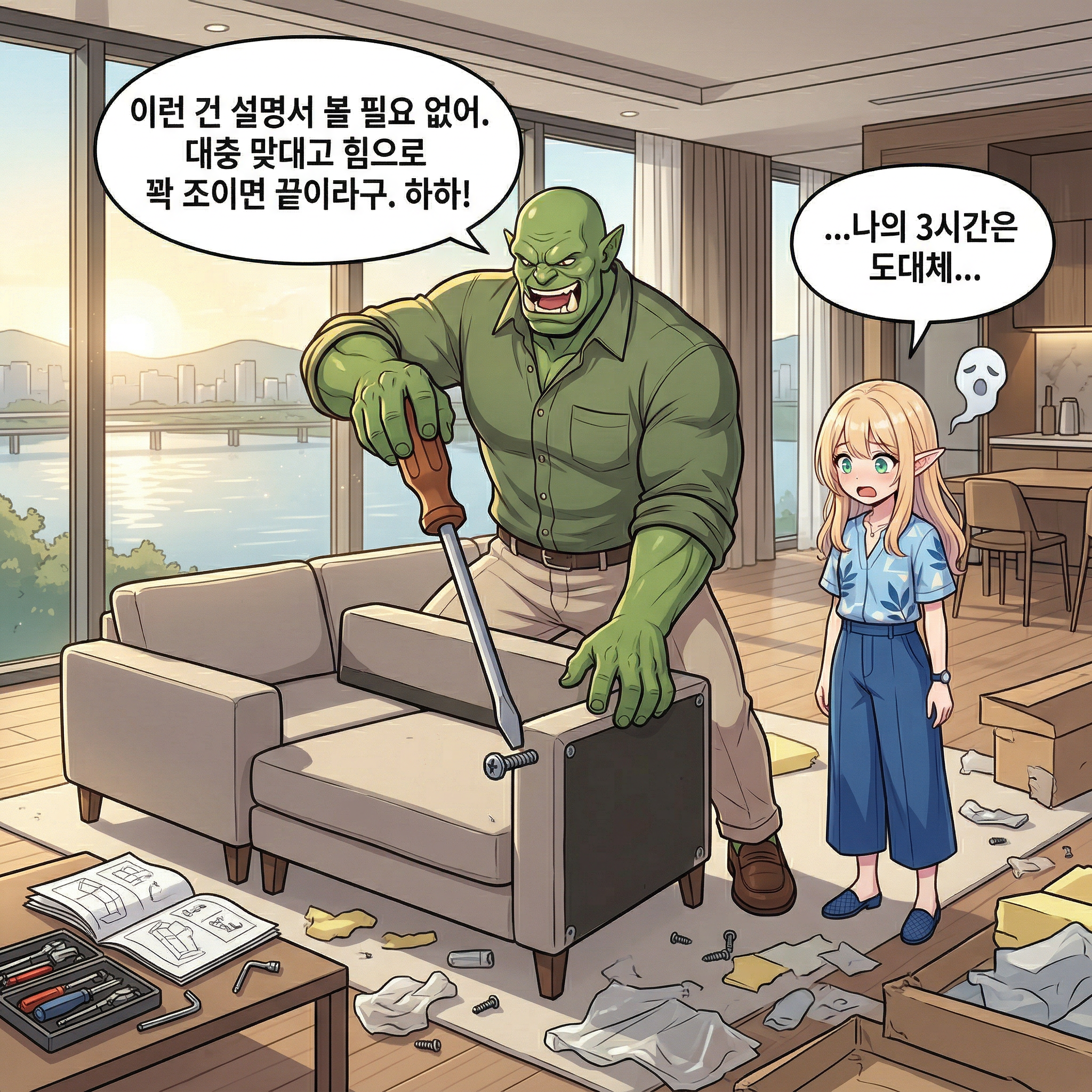 88화: 차원의 장막이 걷히는 날 (부제: 코리안 매직 팬케이크) 009컷