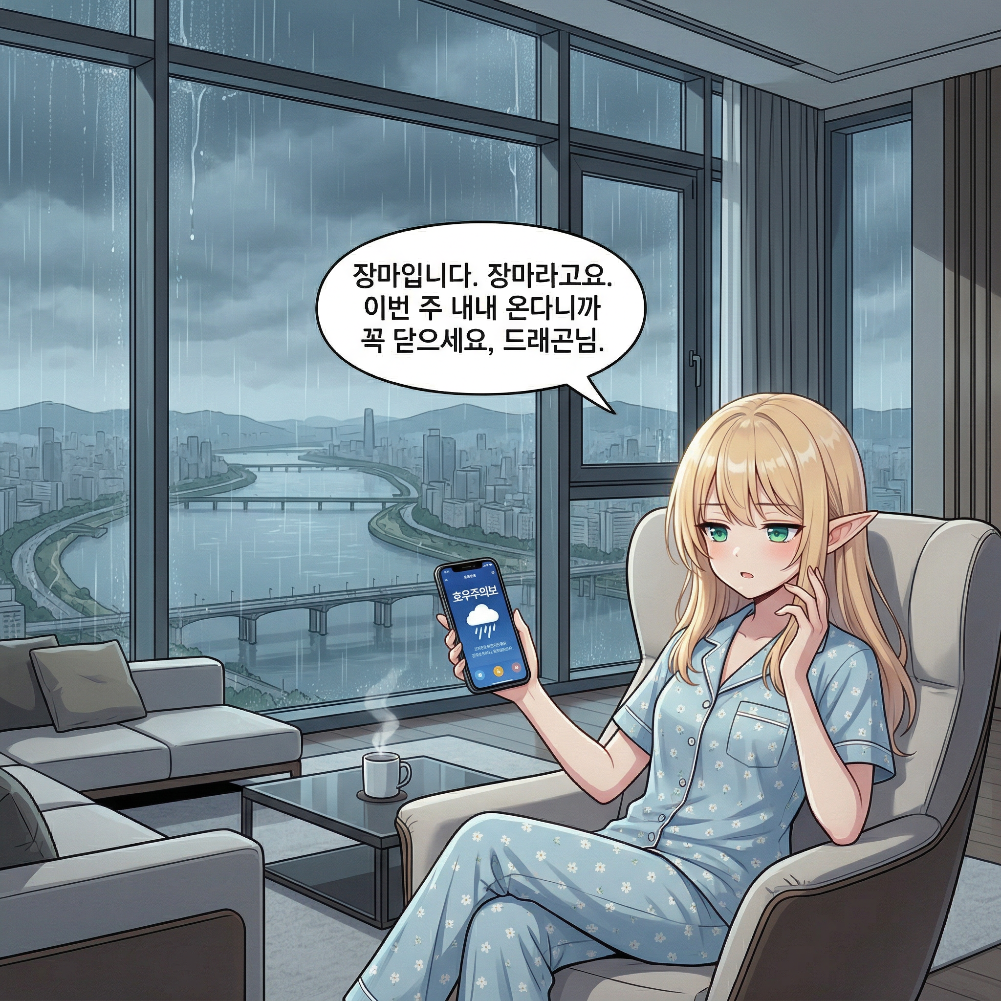 90화: 수호자의 고향으로 (부제: 엘프의 숲과 강철 마수) 003컷