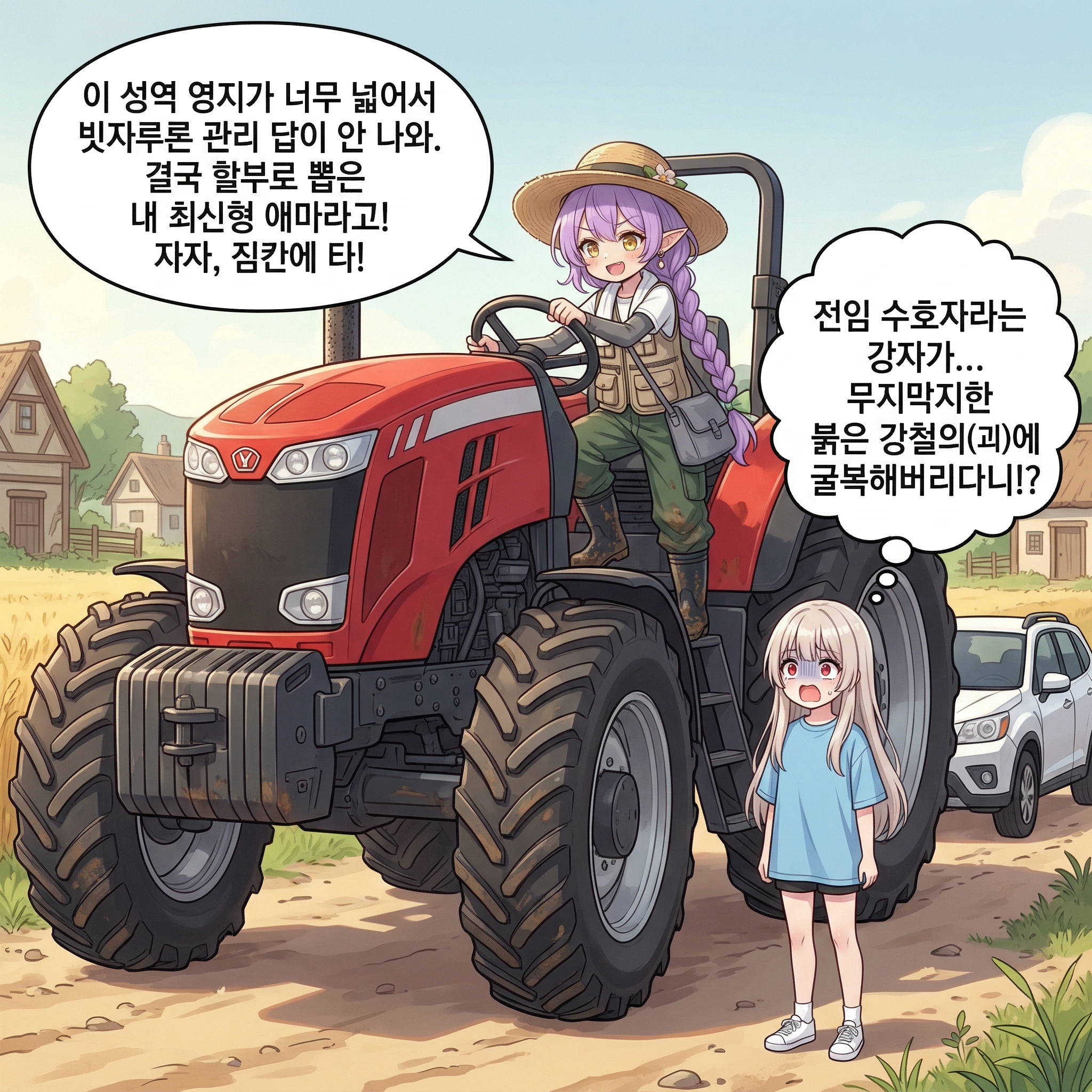92화: 성역의 축복 (부제: 거대 수박과 은빛 용의 재앙) 007컷