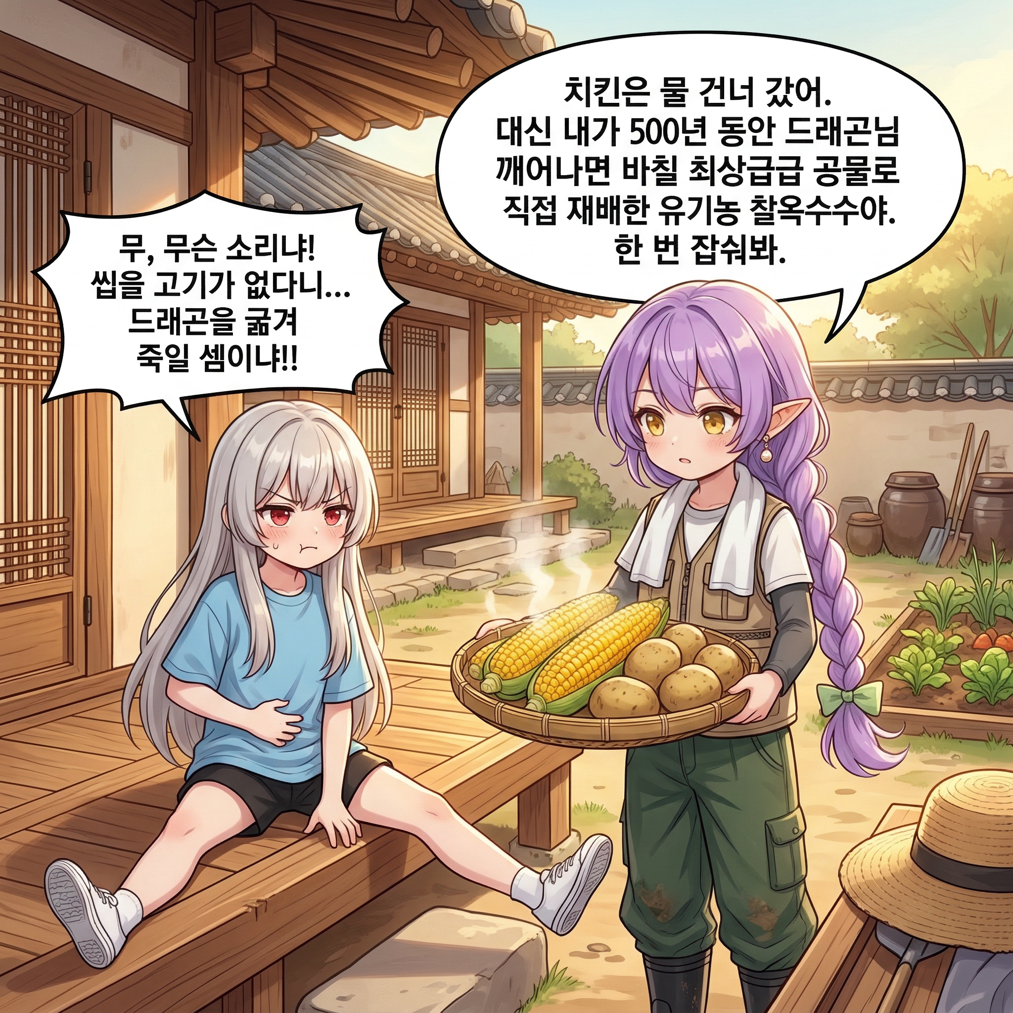 92화: 성역의 축복 (부제: 거대 수박과 은빛 용의 재앙) 009컷