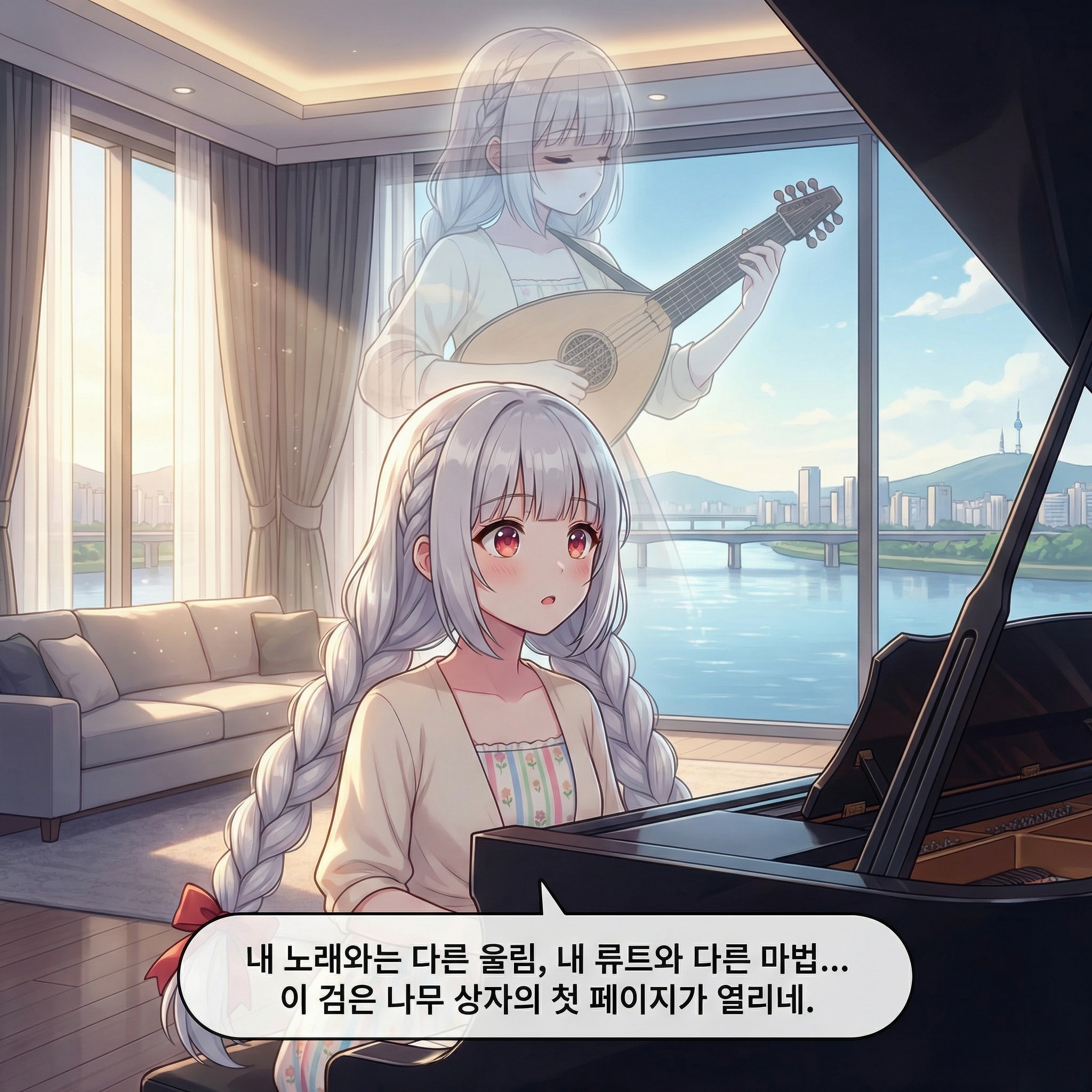 검은 나무 상자의 노래 (부제: 나의 첫 피아노) 004컷