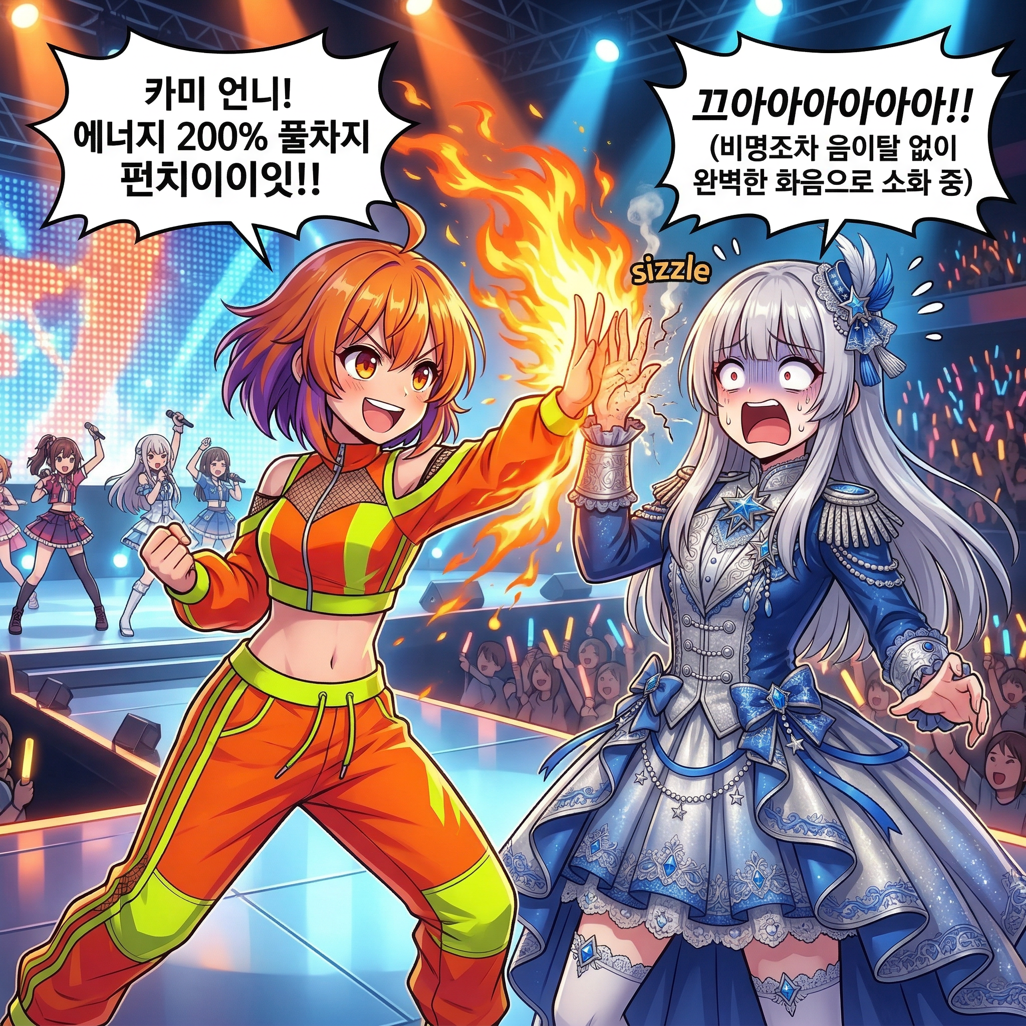 98화: 첫 번째 무대 (부제: 불새의 앙코르, 용의 비명) 004컷