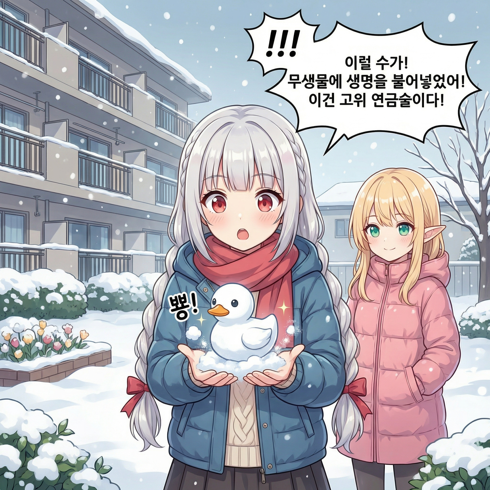 자비로운 로드 (부제: 눈오리 분양) 002컷