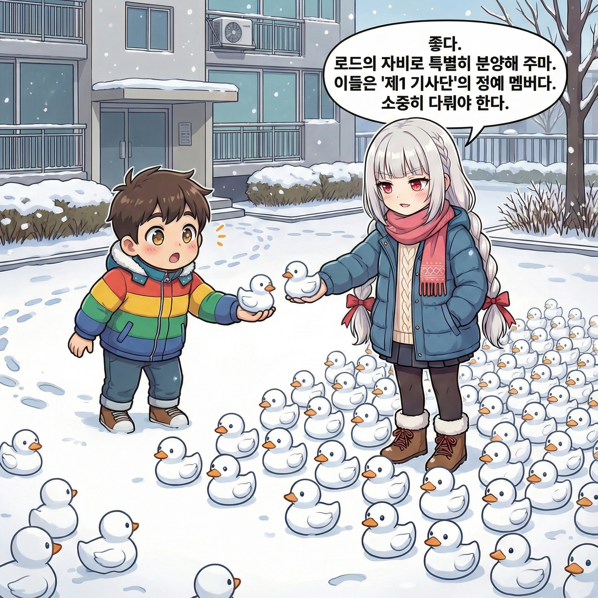 자비로운 로드 (부제: 눈오리 분양) 005컷
