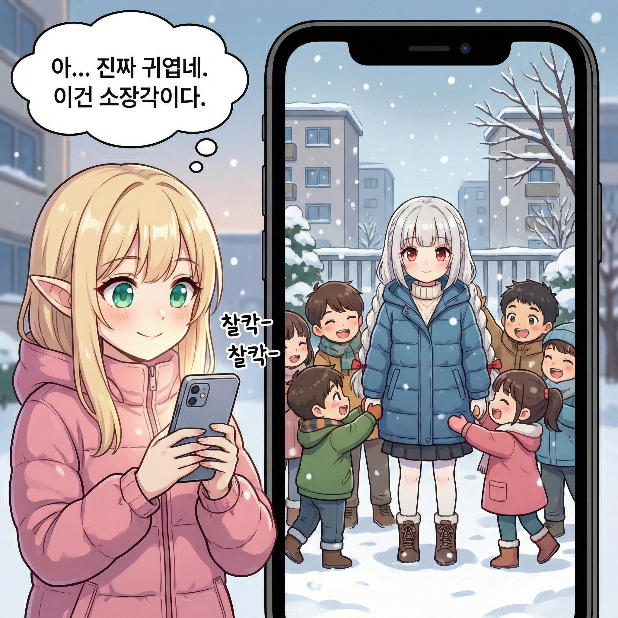 자비로운 로드 (부제: 눈오리 분양) 007컷