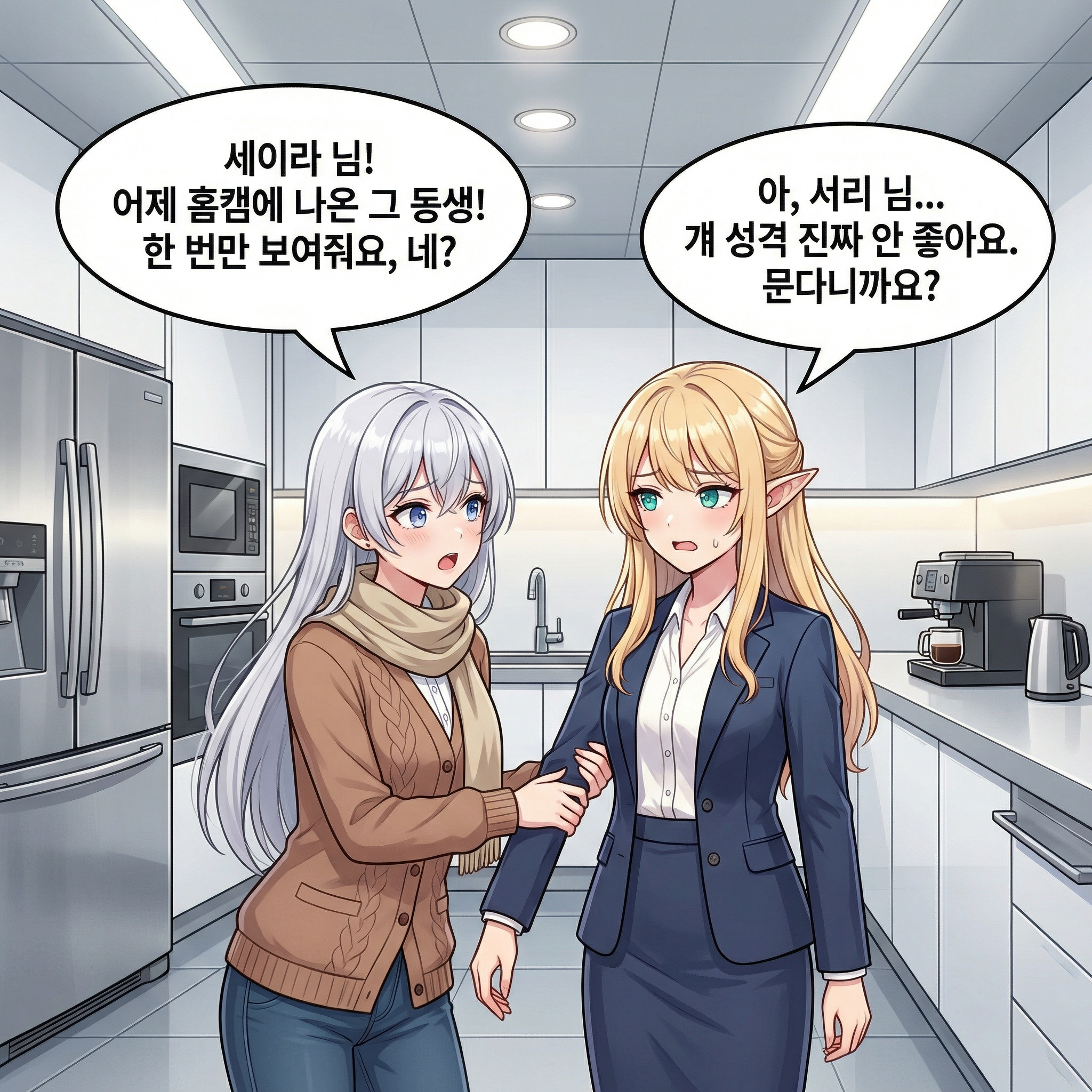 만남의 서막 (부제: 딸기 케이크의 위력) 002컷