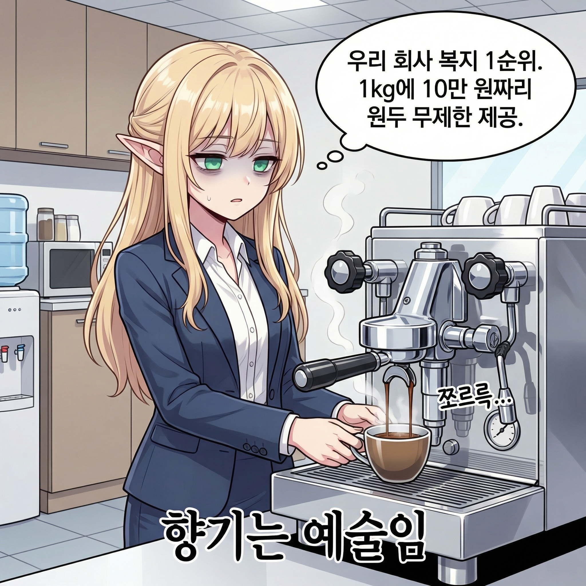 검은 물의 진실 (부제: 커피의 연금술) 001컷