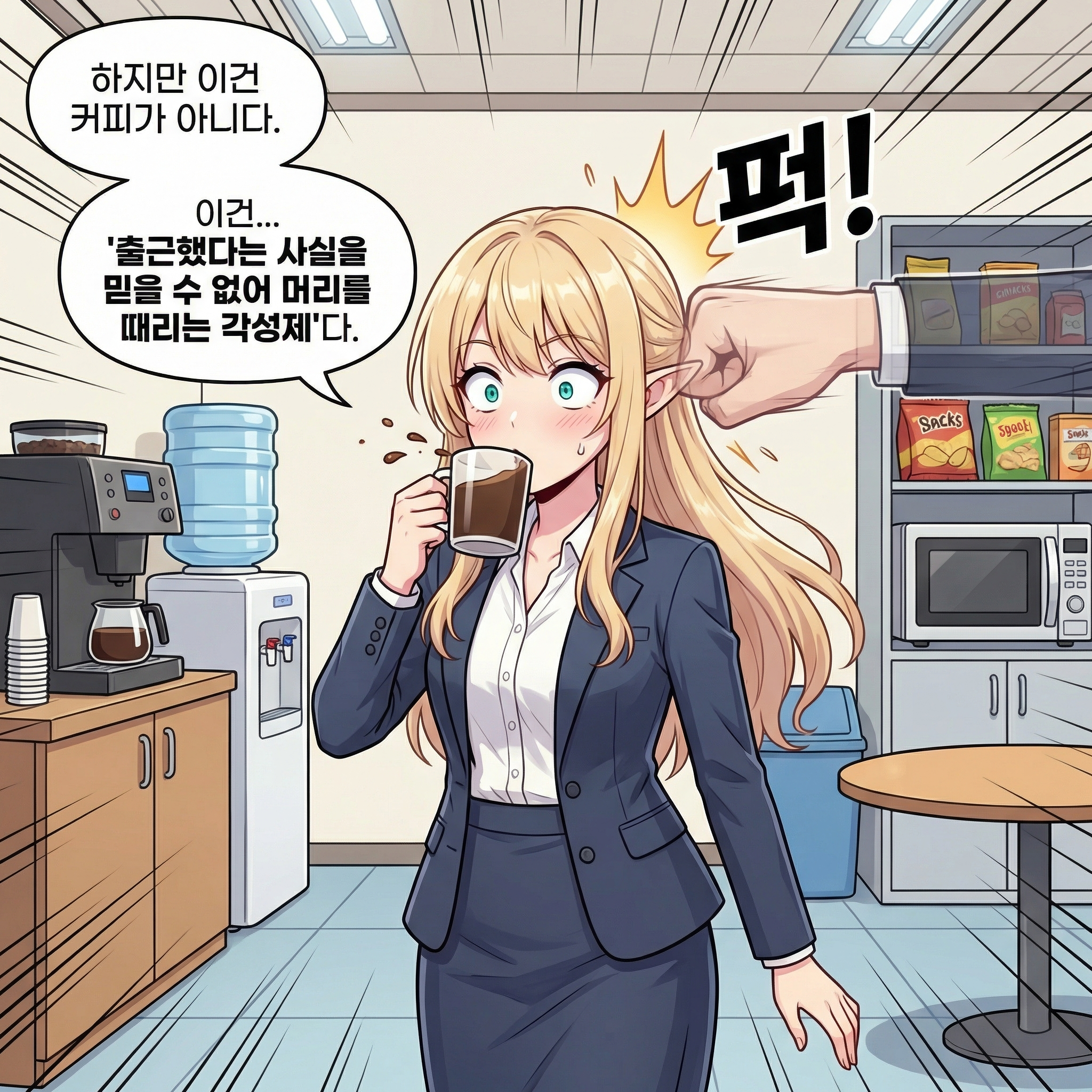 검은 물의 진실 (부제: 커피의 연금술) 002컷