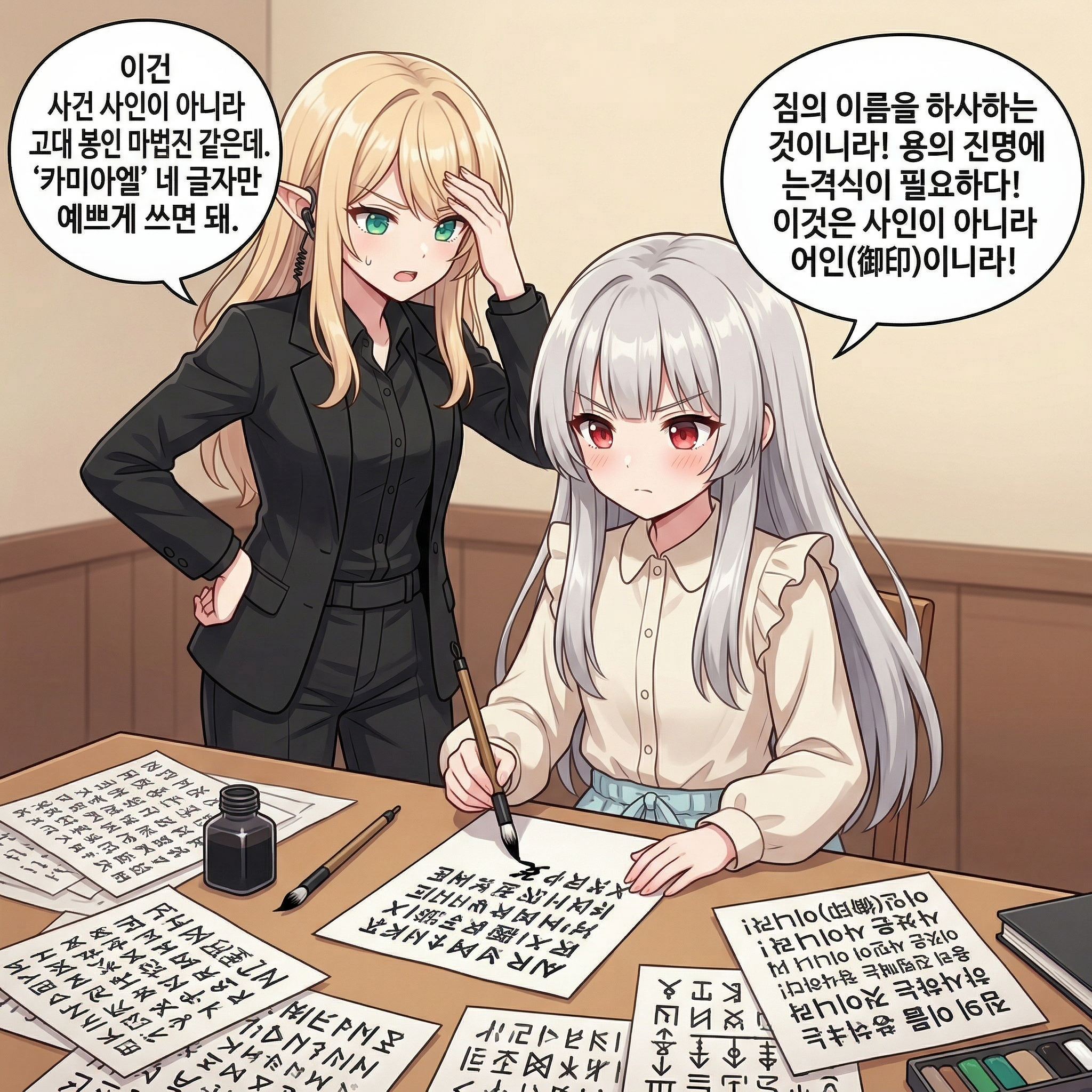 111화: 붉은 소스의 계약 (부제: 떡볶이 앞에서는 용도 연기파가 된다) 001컷