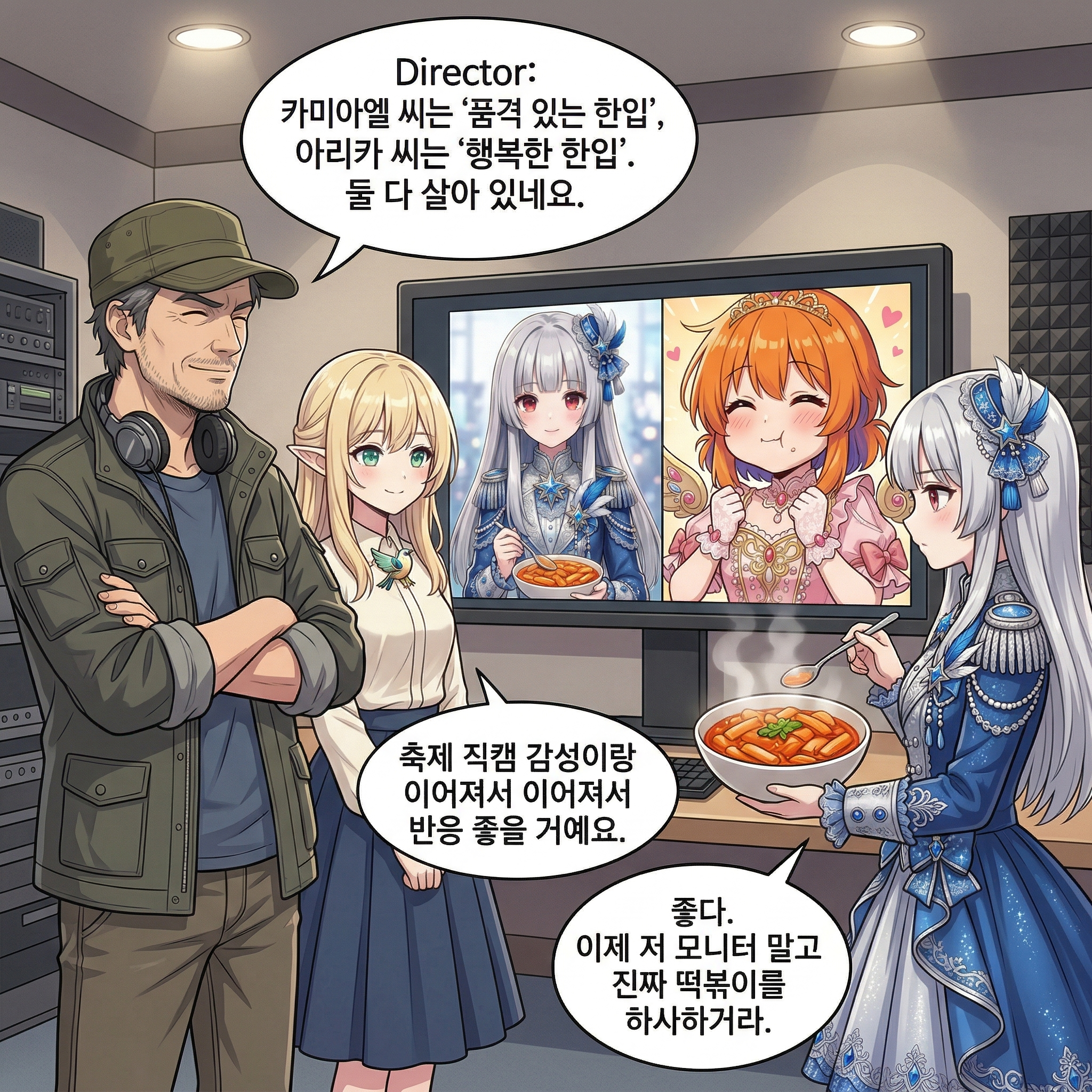 112화: 붉은 앞치마의 은룡 (부제: 분식집 하루 체험은 왜 늘 전쟁이 되는가) 009컷