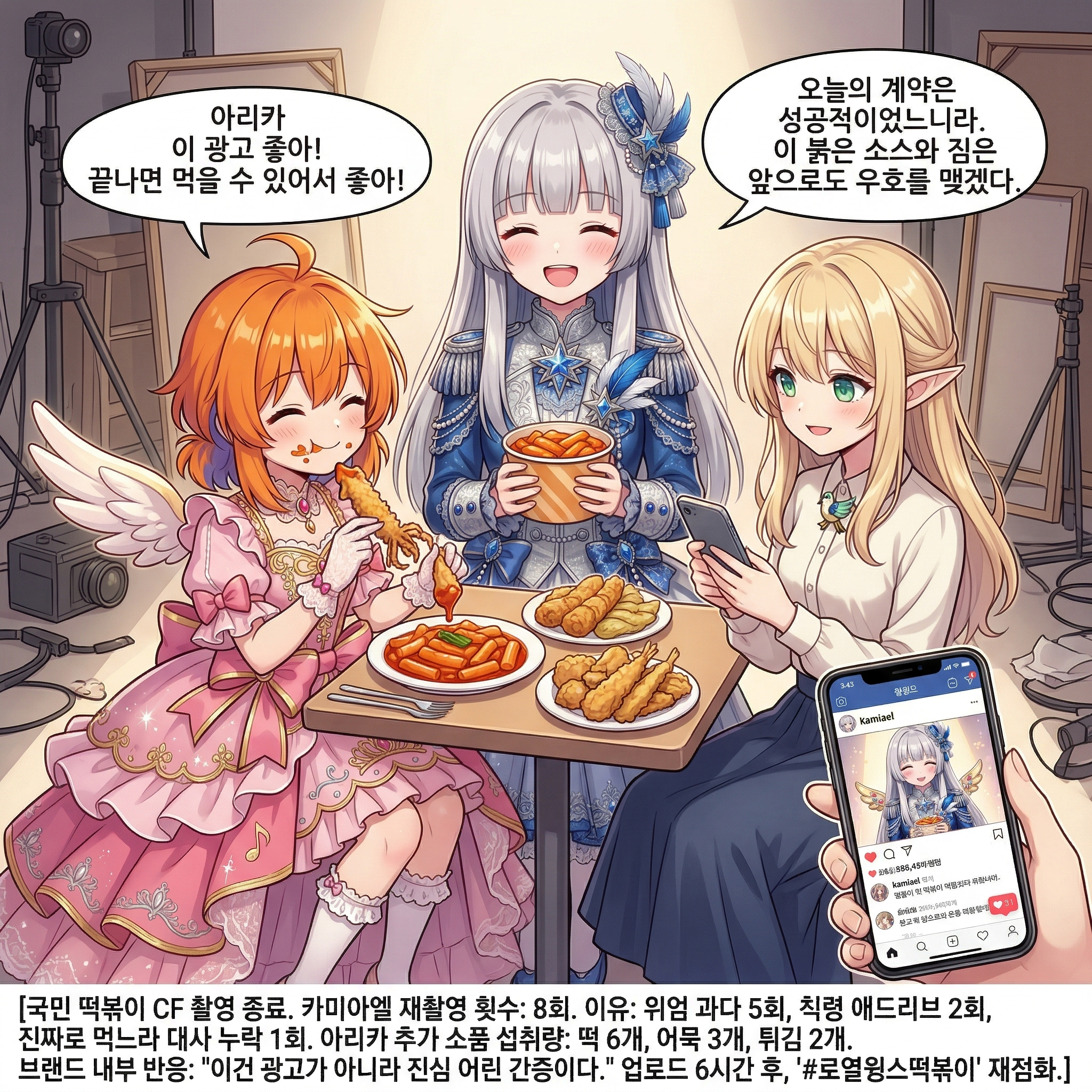 112화: 붉은 앞치마의 은룡 (부제: 분식집 하루 체험은 왜 늘 전쟁이 되는가) 010컷