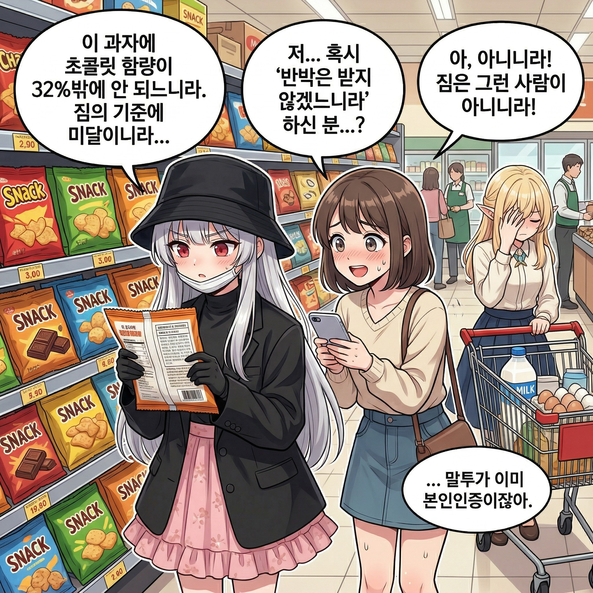 117화: 벚꽃 아래의 게릴라 (부제: 꽃구경 왔다가 팬미팅이 되었다) 005컷