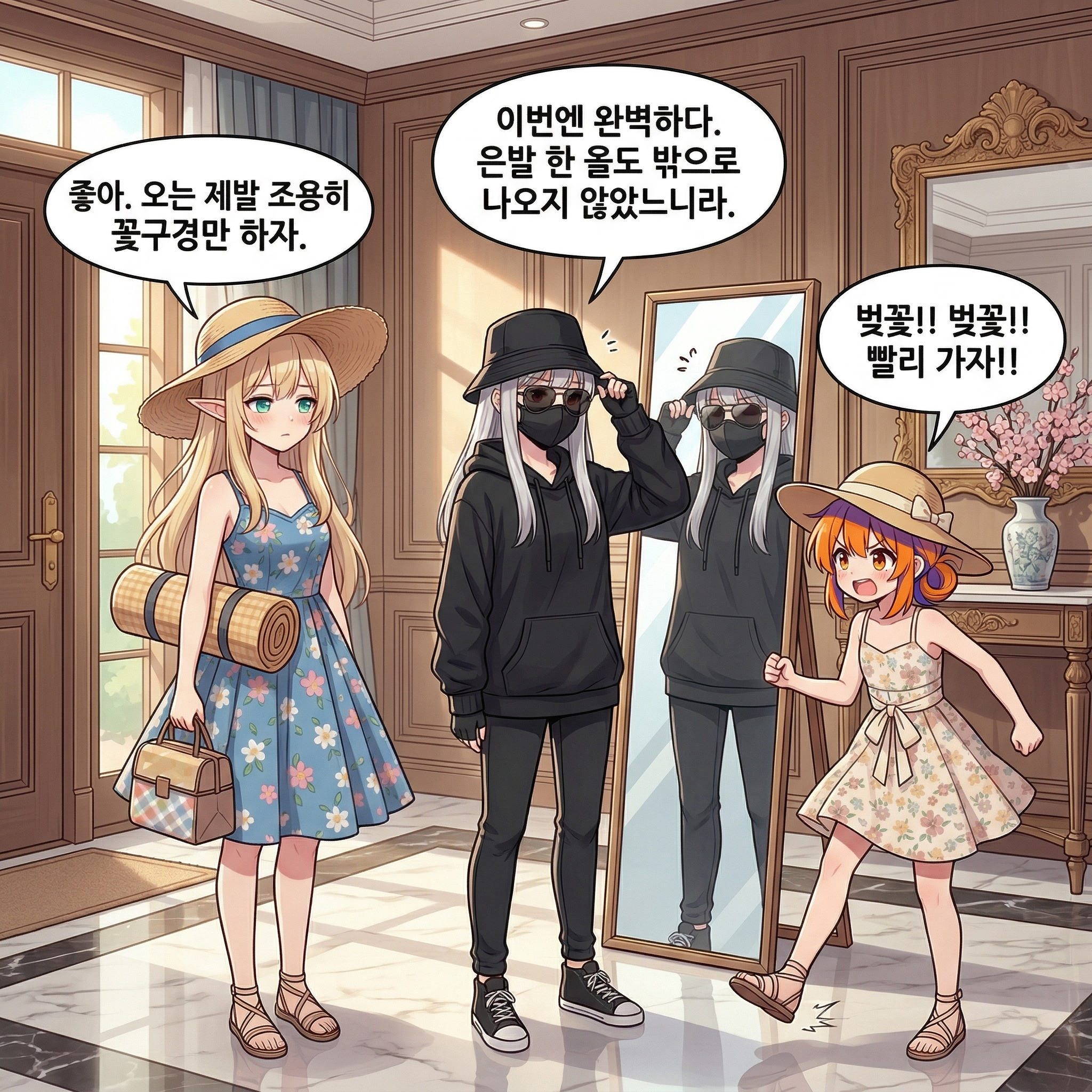 118화: 봄비와 주사위 전쟁 (부제: 용의 승부욕은 비가 와도 멈추지 않는다) 001컷