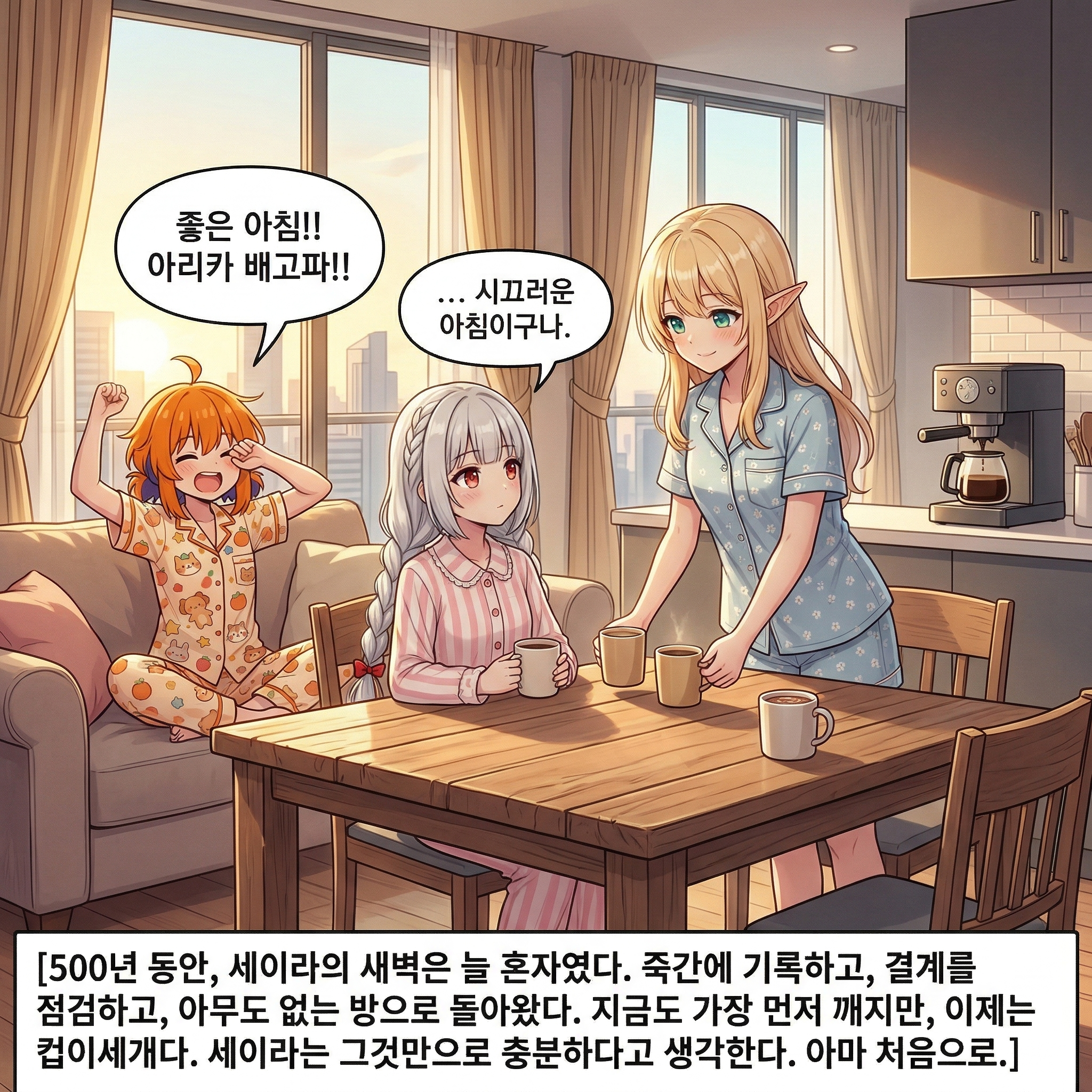 121화: 왕의 새벽 (부제: 짐이 먼저 깬 것뿐이니라) 010컷
