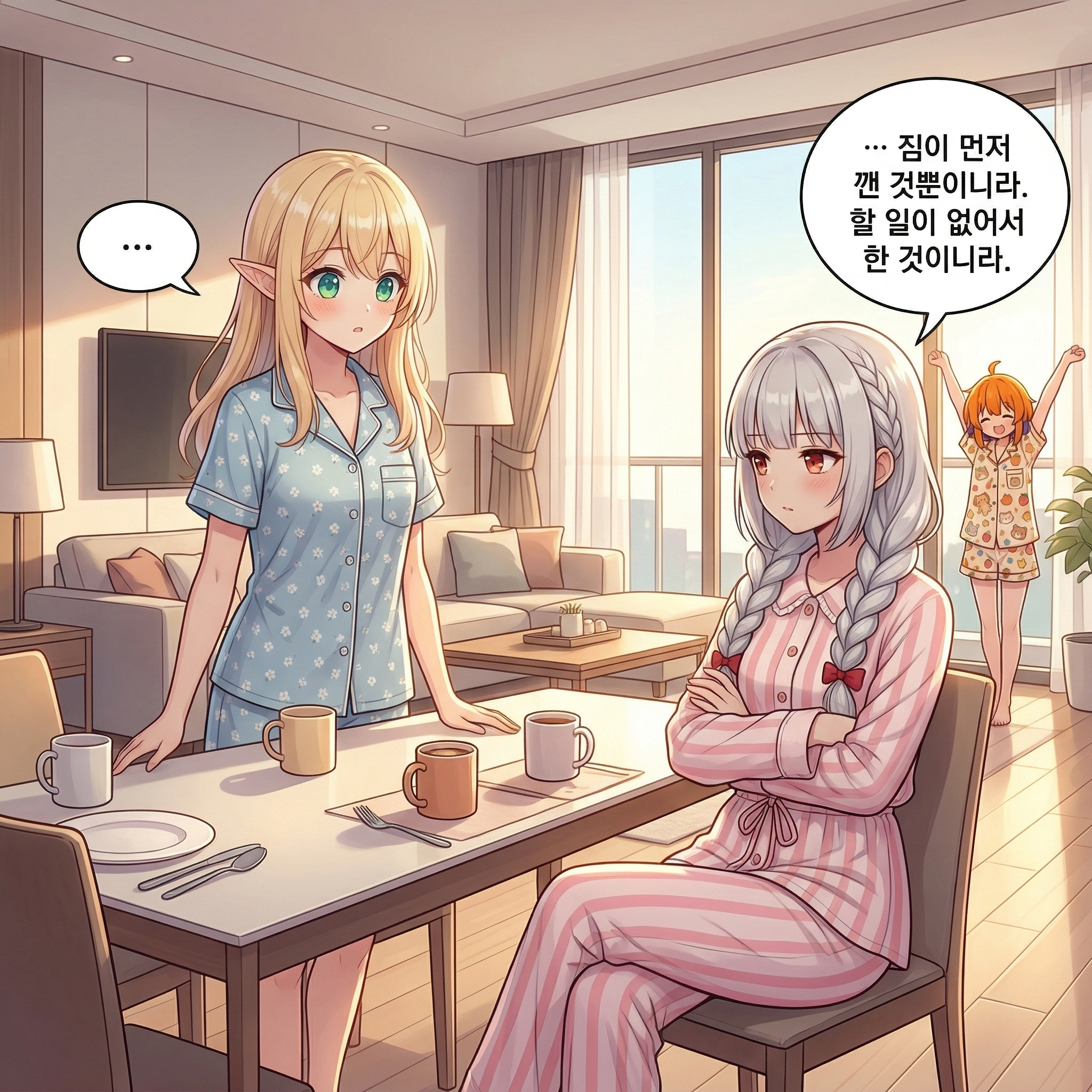 122화: 무대 뒤의 세 컵 (부제: 다시, 바쁜 아침) 007컷