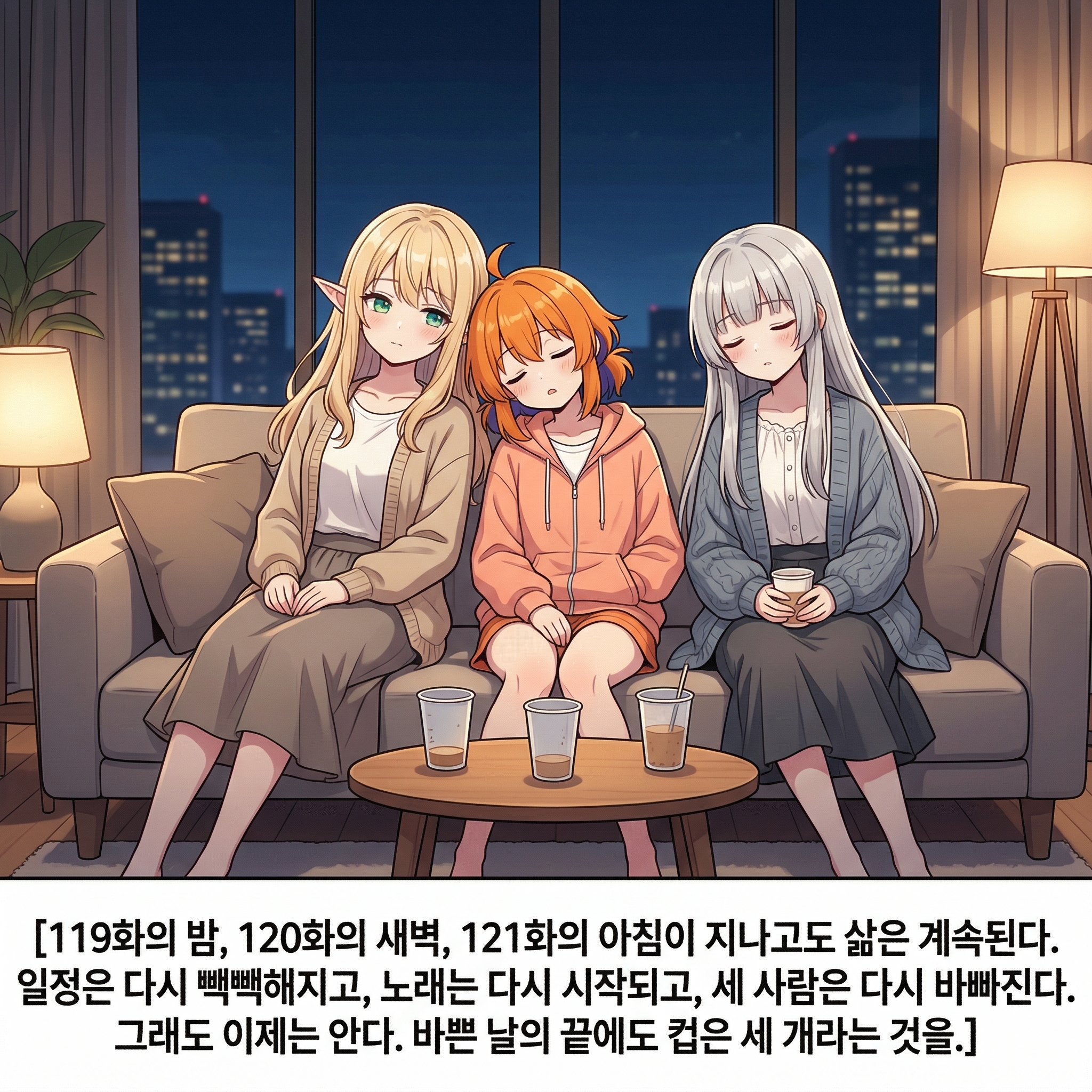 123화: 팬서비스의 왕 (부제: 웃으라는데 왜 더 무서워지죠) 010컷