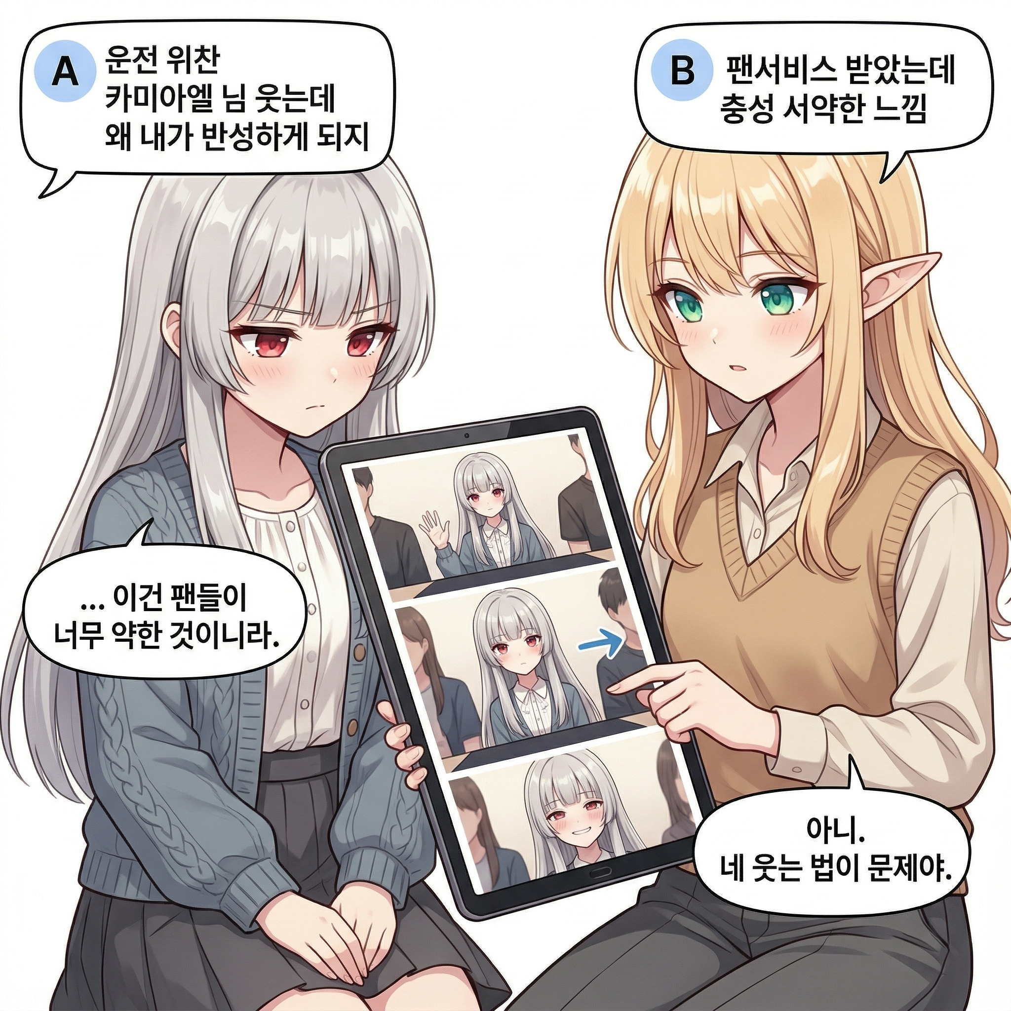 124화: 팬서비스의 실전 (부제: 배운 대로 했는데 왜 더 난리죠) 002컷