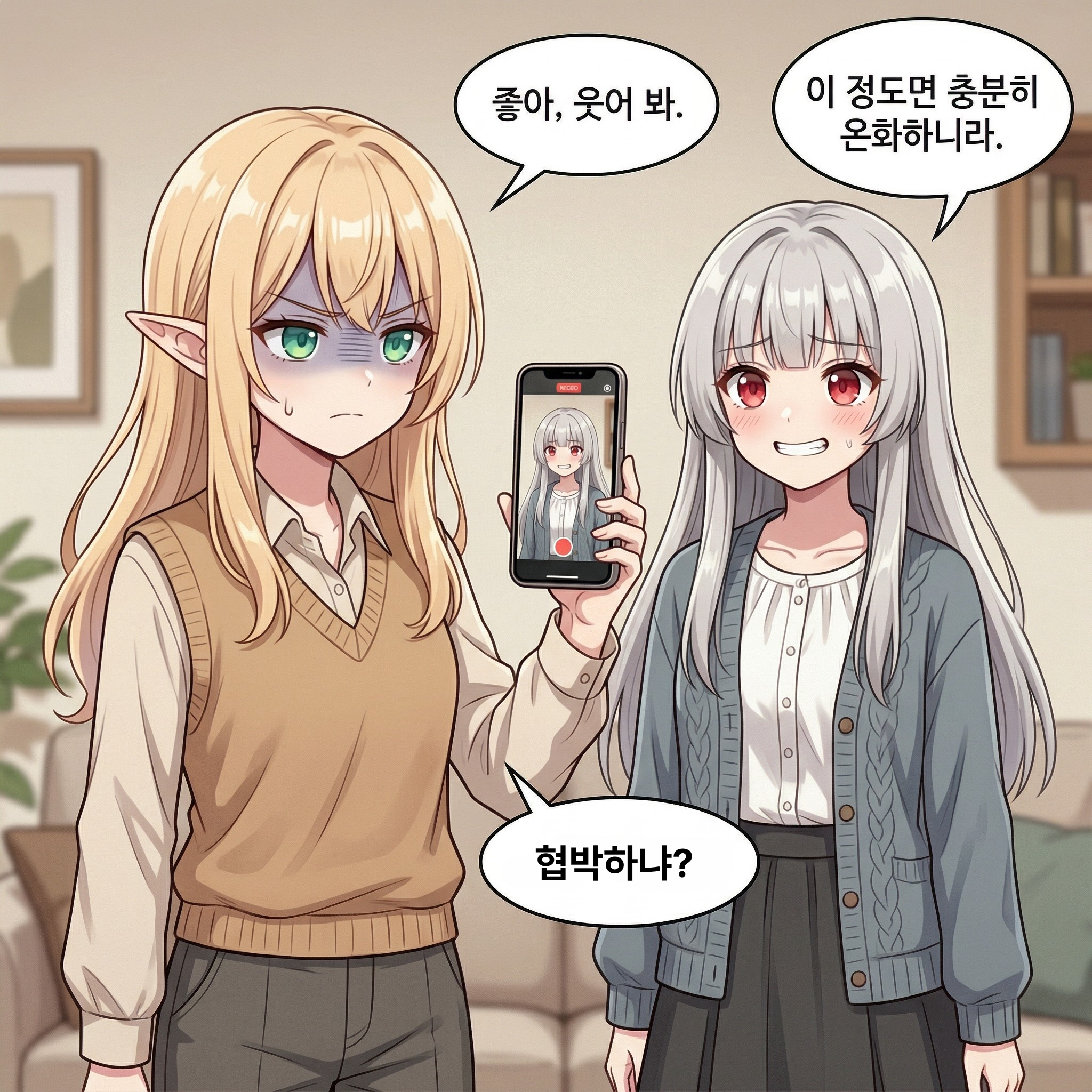 124화: 팬서비스의 실전 (부제: 배운 대로 했는데 왜 더 난리죠) 004컷