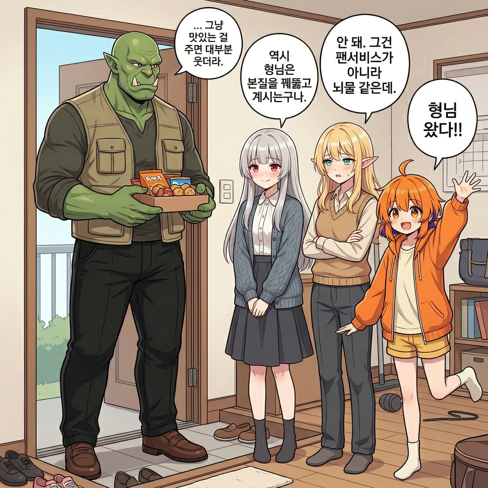124화: 팬서비스의 실전 (부제: 배운 대로 했는데 왜 더 난리죠) 007컷