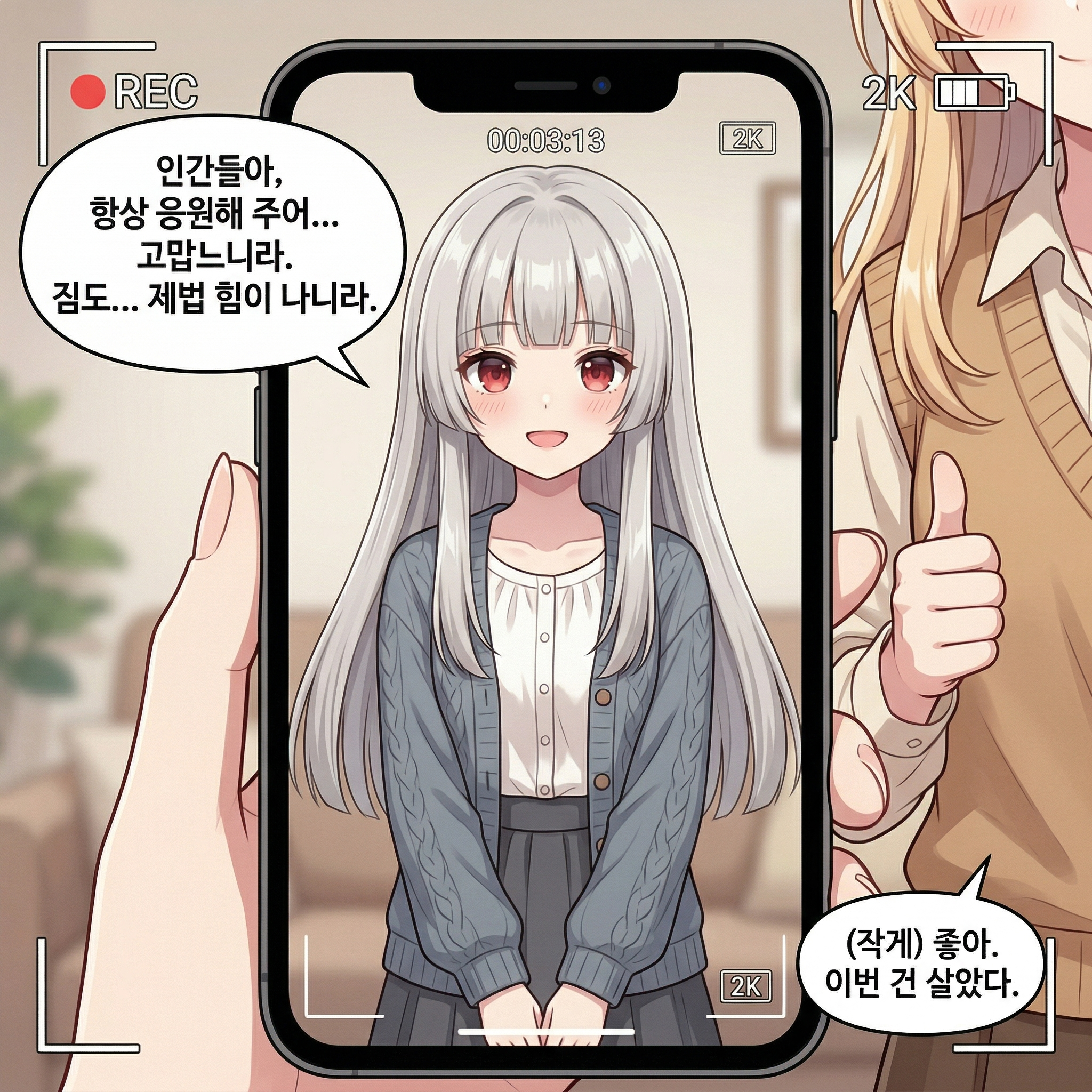 124화: 팬서비스의 실전 (부제: 배운 대로 했는데 왜 더 난리죠) 009컷