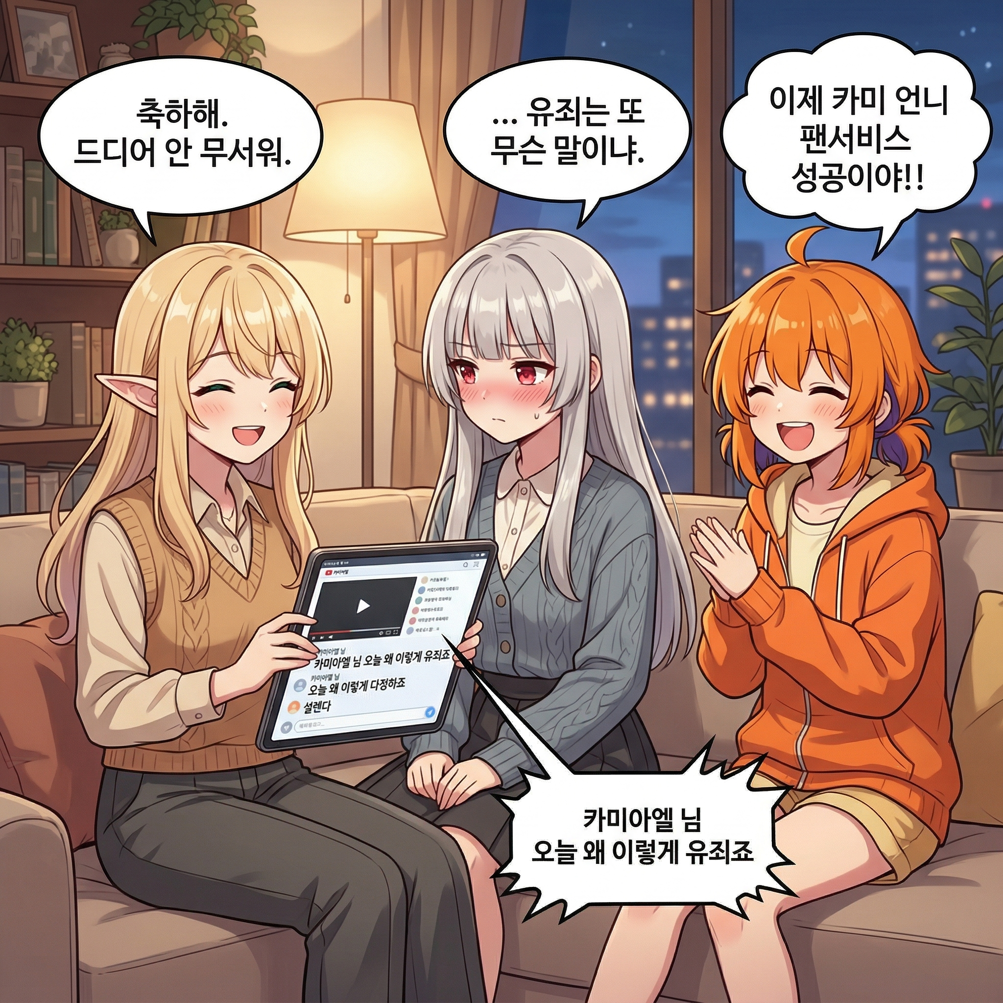 124화: 팬서비스의 실전 (부제: 배운 대로 했는데 왜 더 난리죠) 010컷