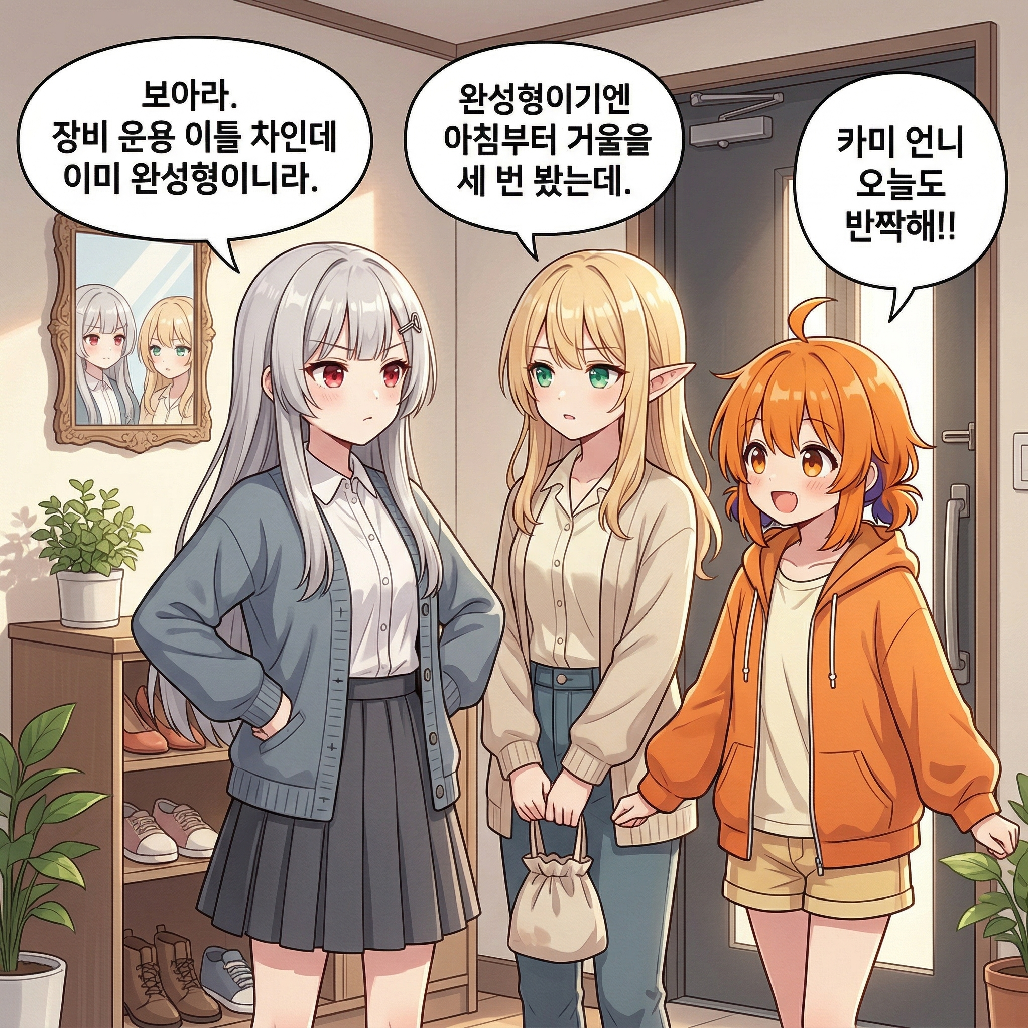 128화: 월요일용 장비 체계 (부제: 실버는 휴일용, 블랙은 실전용이니라) 001컷