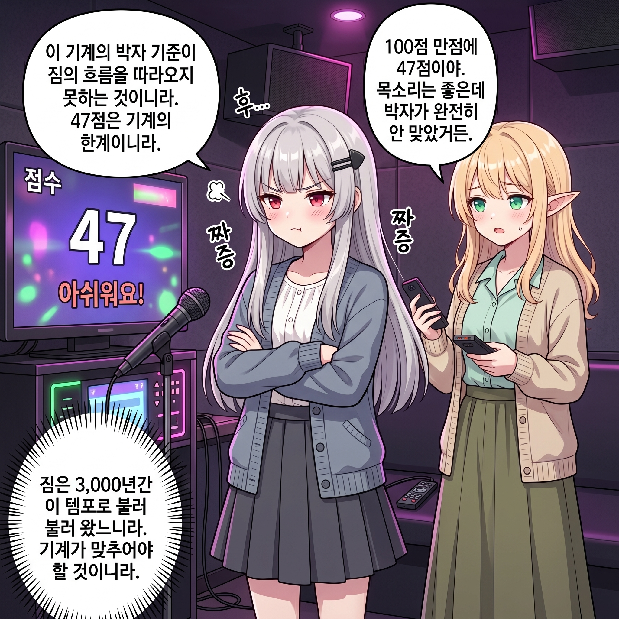 131화: 왕의 보컬 특훈 (부제: 이어폰은 꼈지만 자존심은 안 숨겨집니다) 005컷