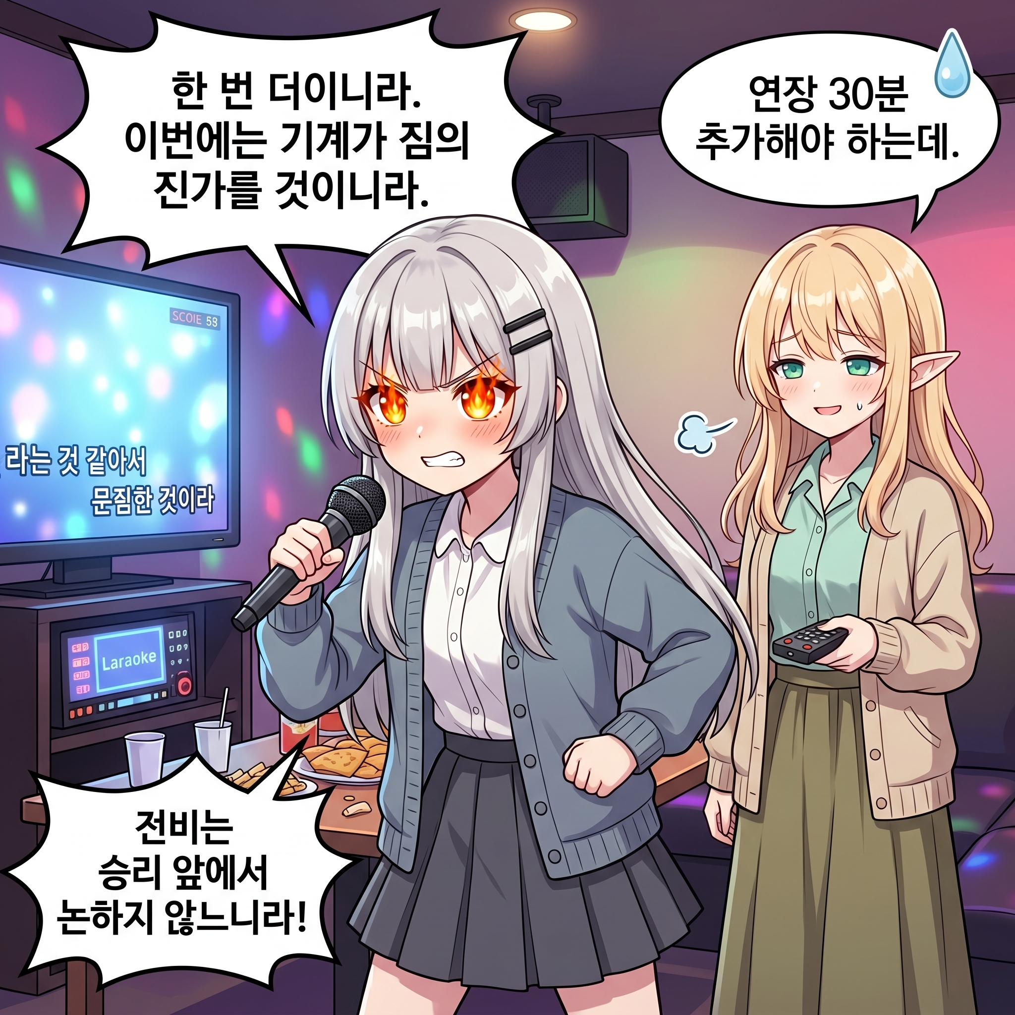 131화: 왕의 보컬 특훈 (부제: 이어폰은 꼈지만 자존심은 안 숨겨집니다) 009컷