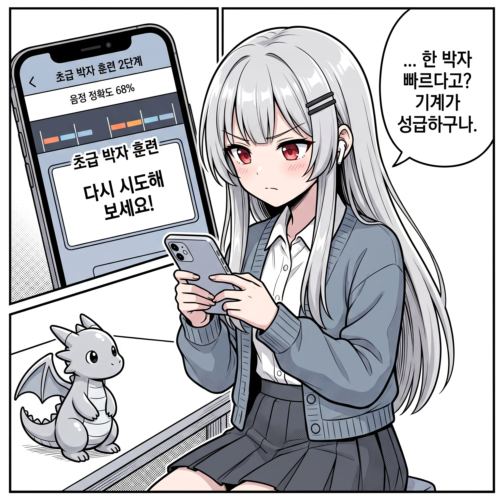 132화: 왕의 노래방 리벤지 (부제: 52점은 과거이니라) 002컷