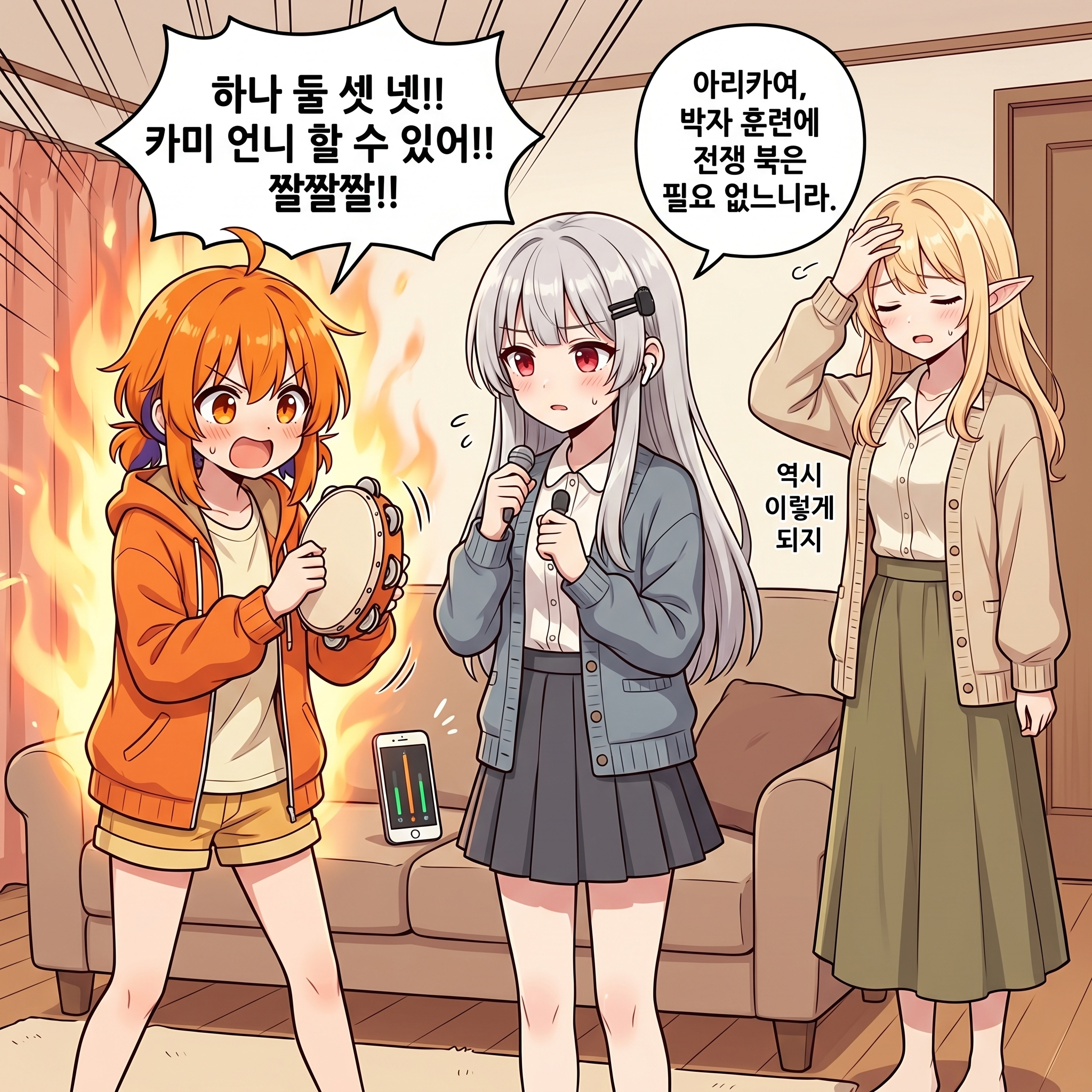 132화: 왕의 노래방 리벤지 (부제: 52점은 과거이니라) 006컷