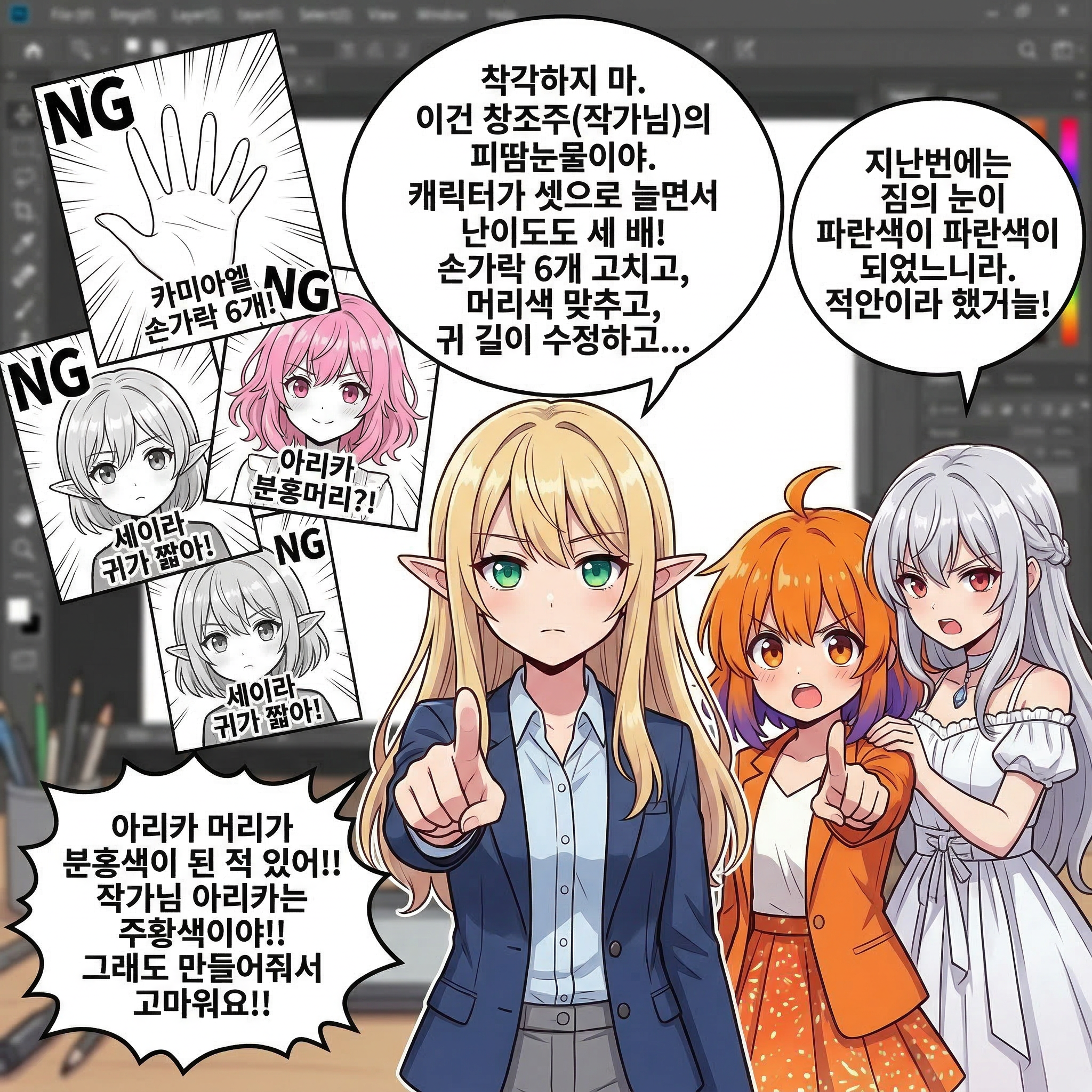 102화: 스포츠음료의 여신 (부제: 탈수를 열정으로 파는 법) 004컷